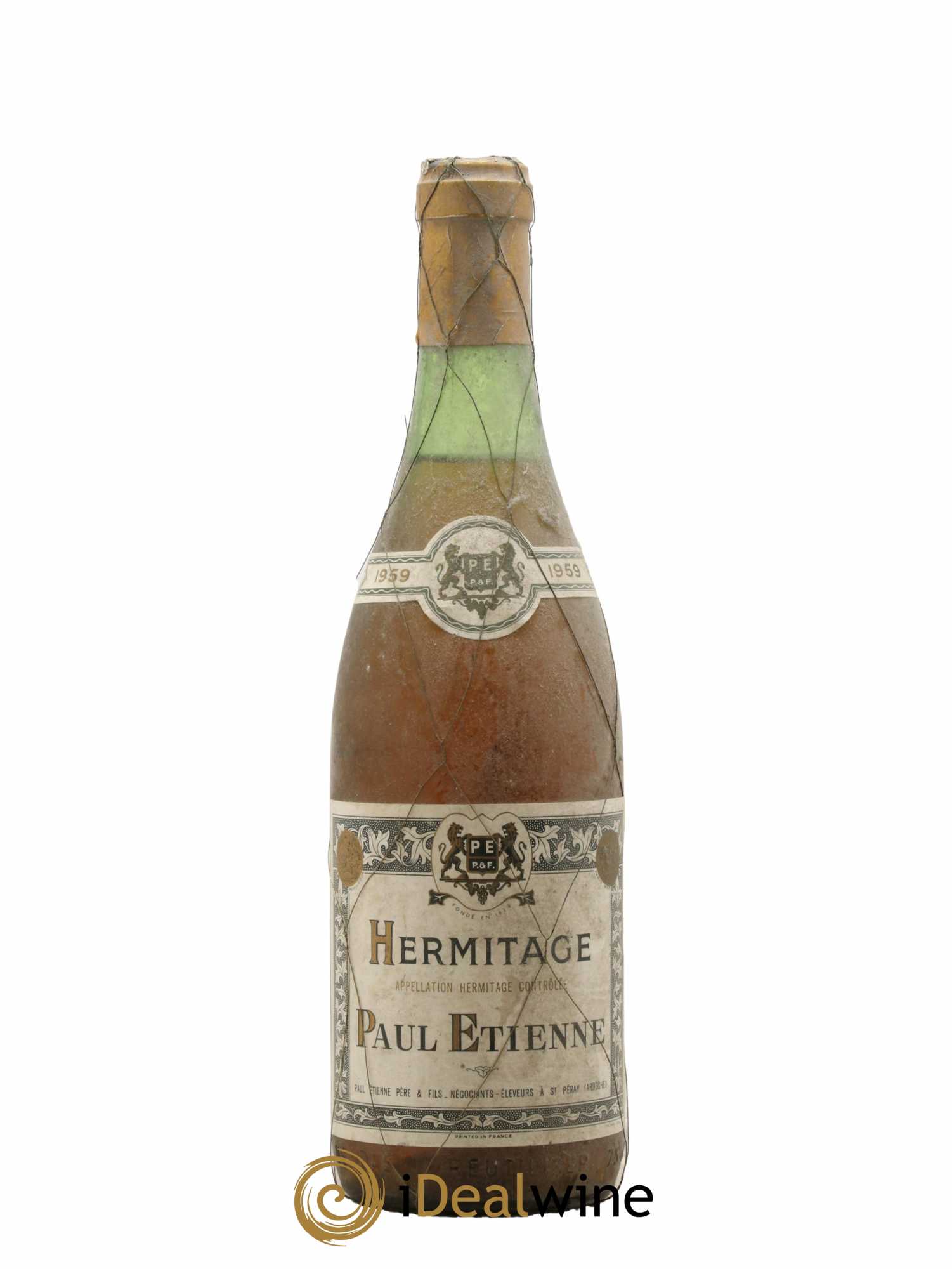 Hermitage Domaine Paul Etienne 1959 - Lot de 1 bouteille - 0