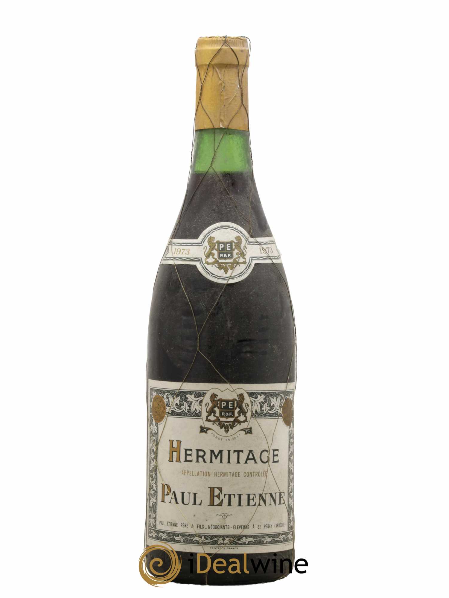 Hermitage Domaine Paul Etienne 1973 - Lot de 1 bouteille - 0