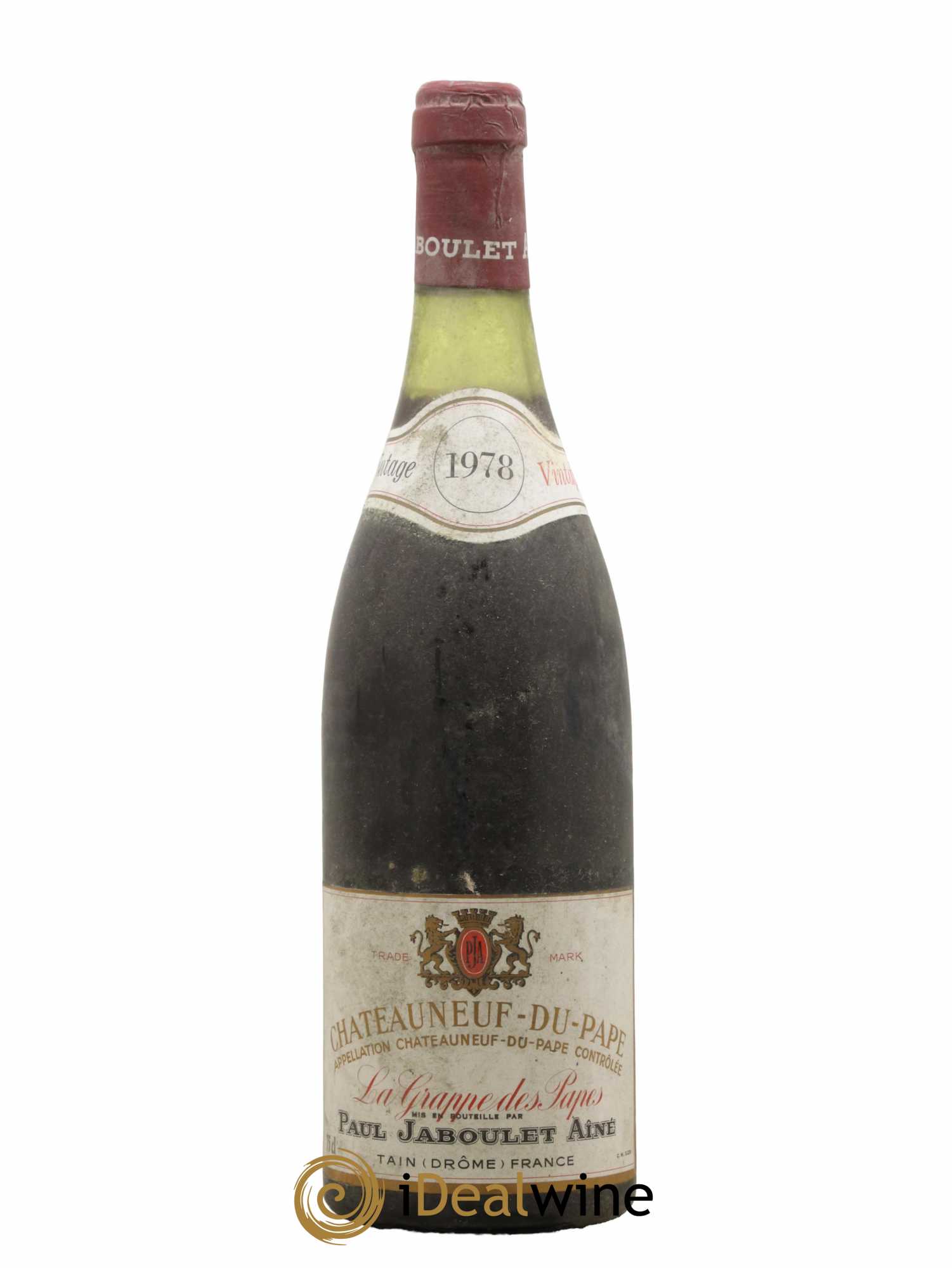 Châteauneuf-du-Pape La Grappe des Papes Domaine Jaboulet 1978 - Lotto di 1 bottiglia - 0