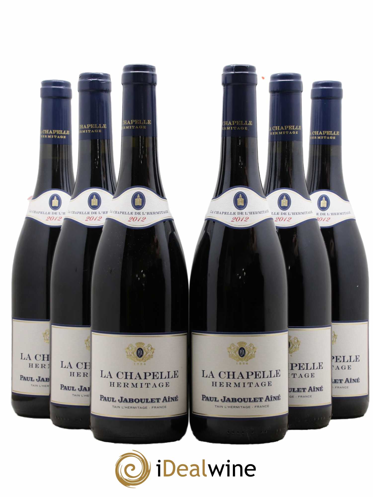 Hermitage La Chapelle Paul Jaboulet Ainé 2012 - Lot de 6 bouteilles - 0