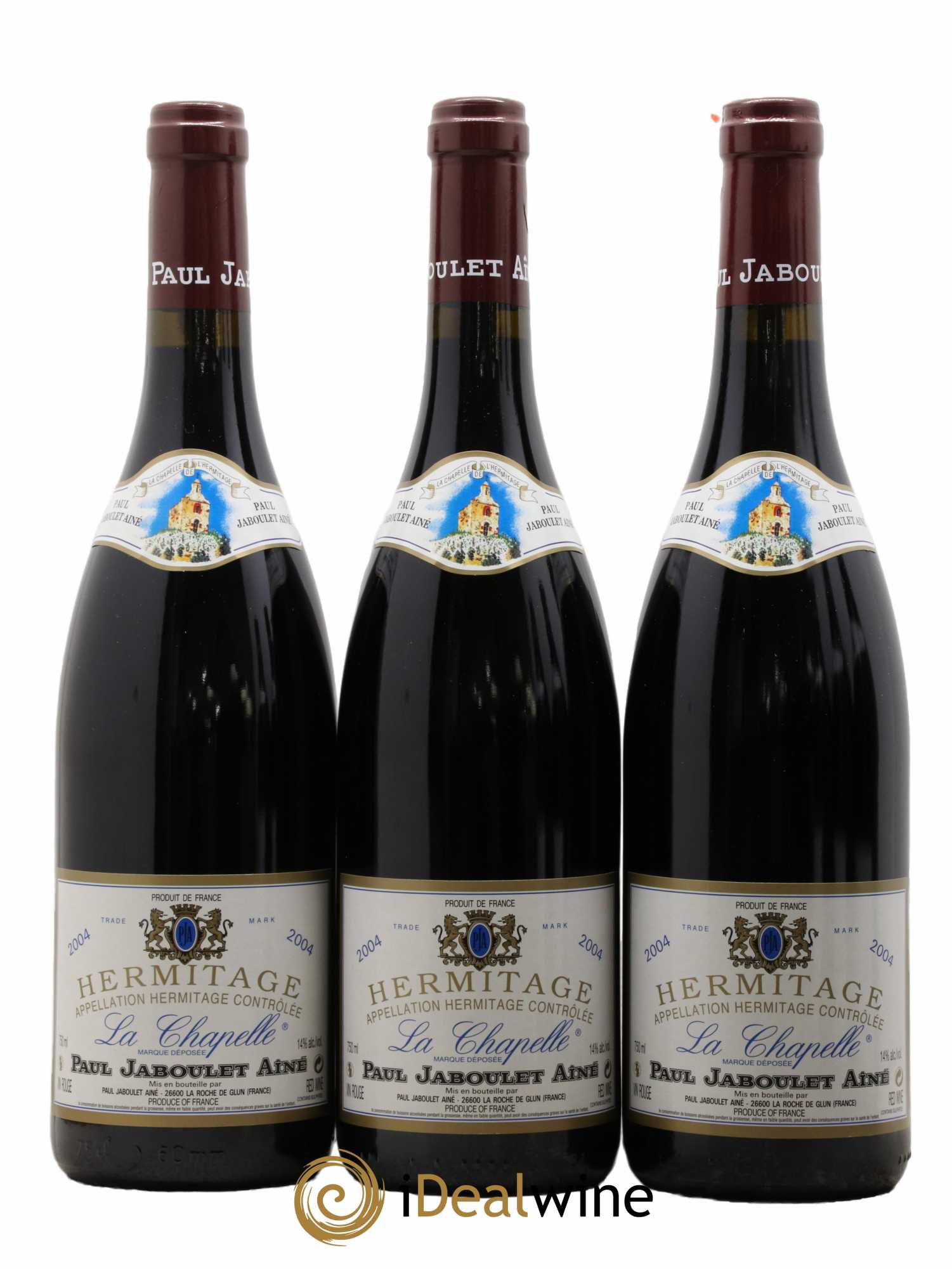 Hermitage La Chapelle Paul Jaboulet Ainé 2004 - Lot de 6 bouteilles - 1