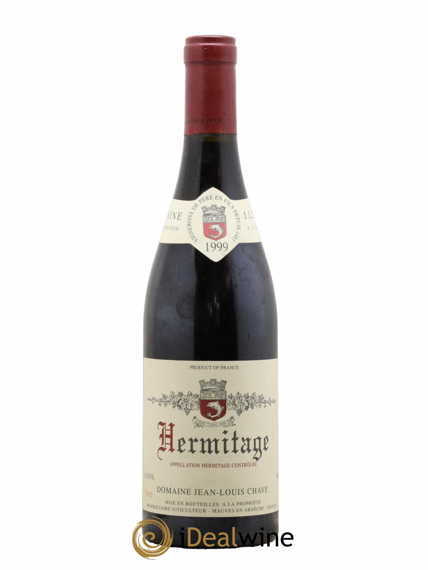 Hermitage Jean-Louis Chave 1999 - Lot de 1 bouteille - 0