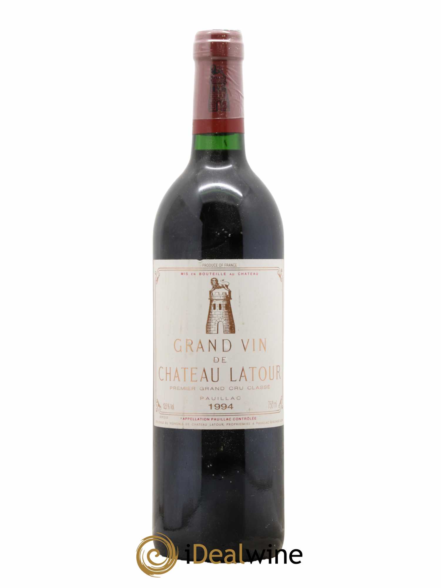 Château Latour 1er Grand Cru Classé 1994 - Lot de 1 bouteille - 0