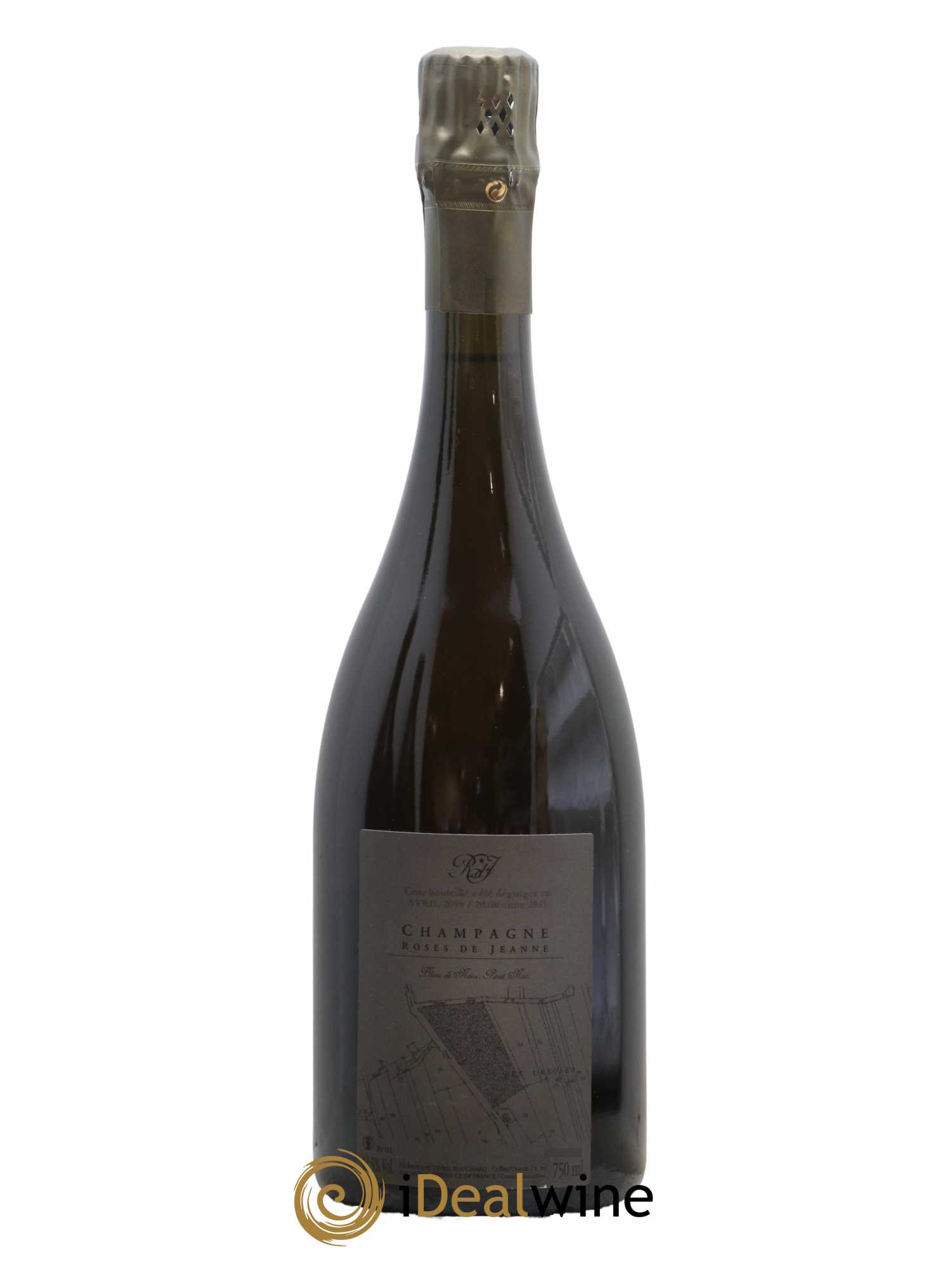 Roses de Jeanne Les Ursules Blanc de Noirs Brut Cédric Bouchard 2015 - Lot de 1 bouteille - 1