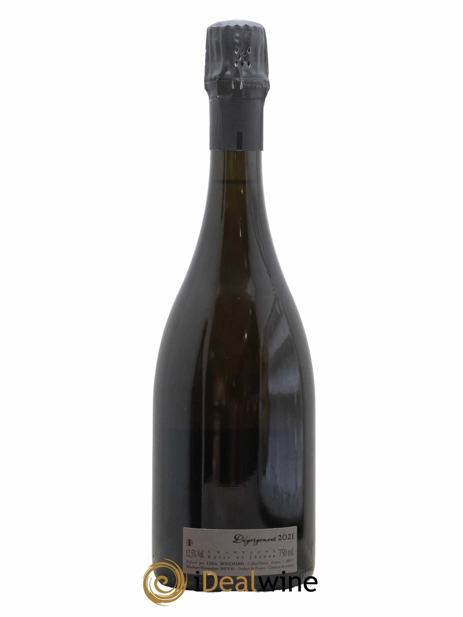 Roses de Jeanne Les Ursules Blanc de Noirs Brut Cédric Bouchard 2017 - Lot de 1 bouteille - 1