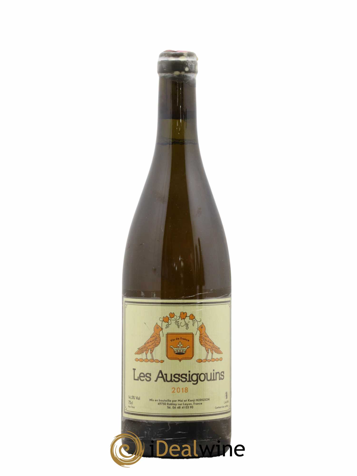 Vin de France Les Aussigouins Mai & Kenji Hodgson 2018 - Lot de 1 bouteille - 0