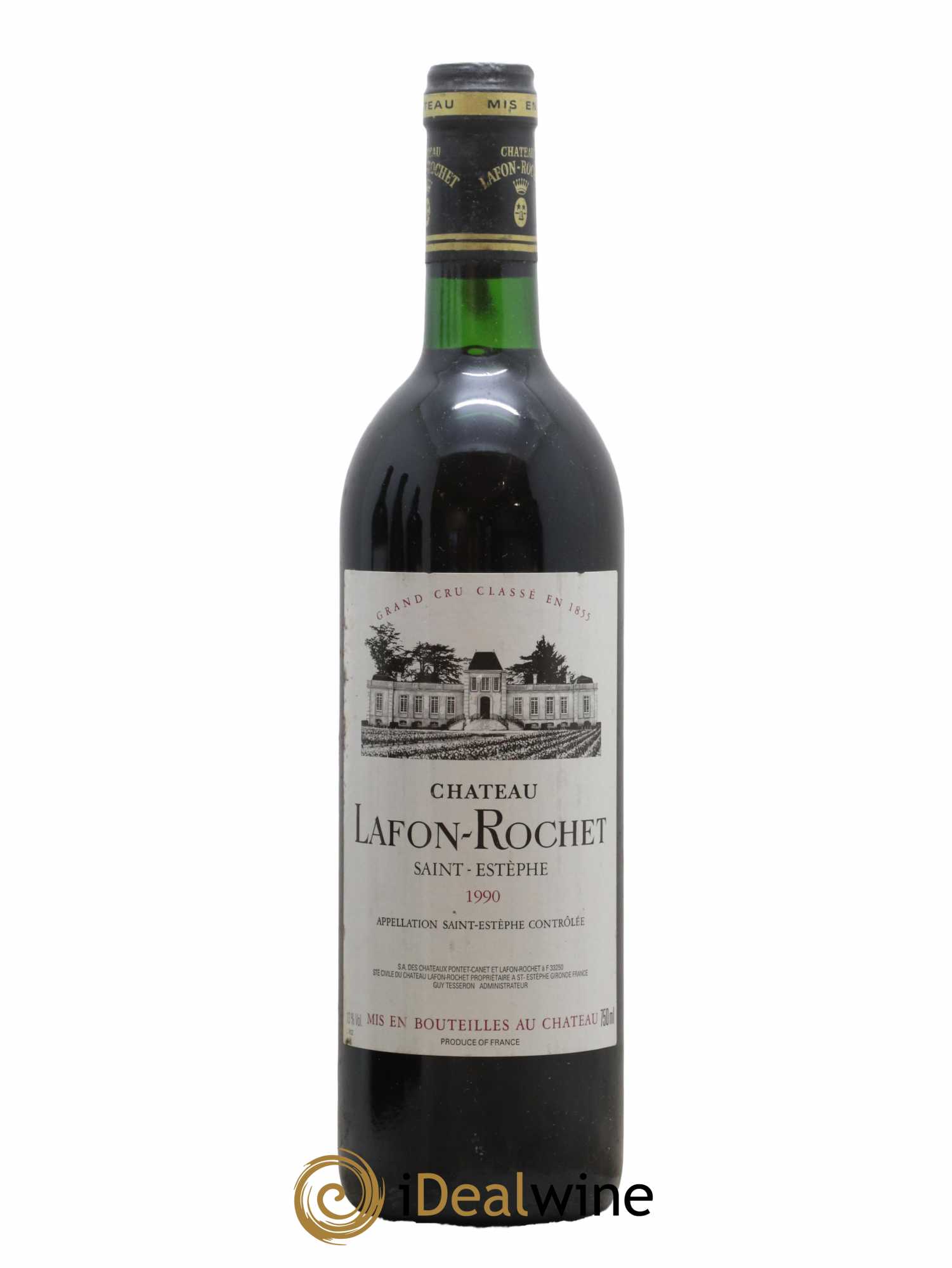 Château Lafon Rochet 4ème Grand Cru Classé 1990 - Lot de 1 bouteille - 0