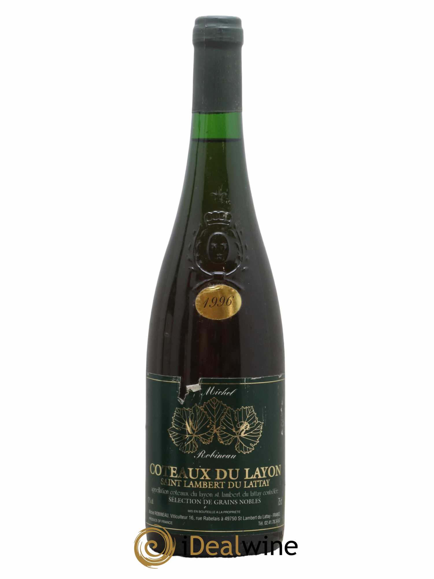 Coteaux du Layon Saint Lambert du Lattay Domaine Michel Robineau 1996 - Lot de 1 bouteille - 0