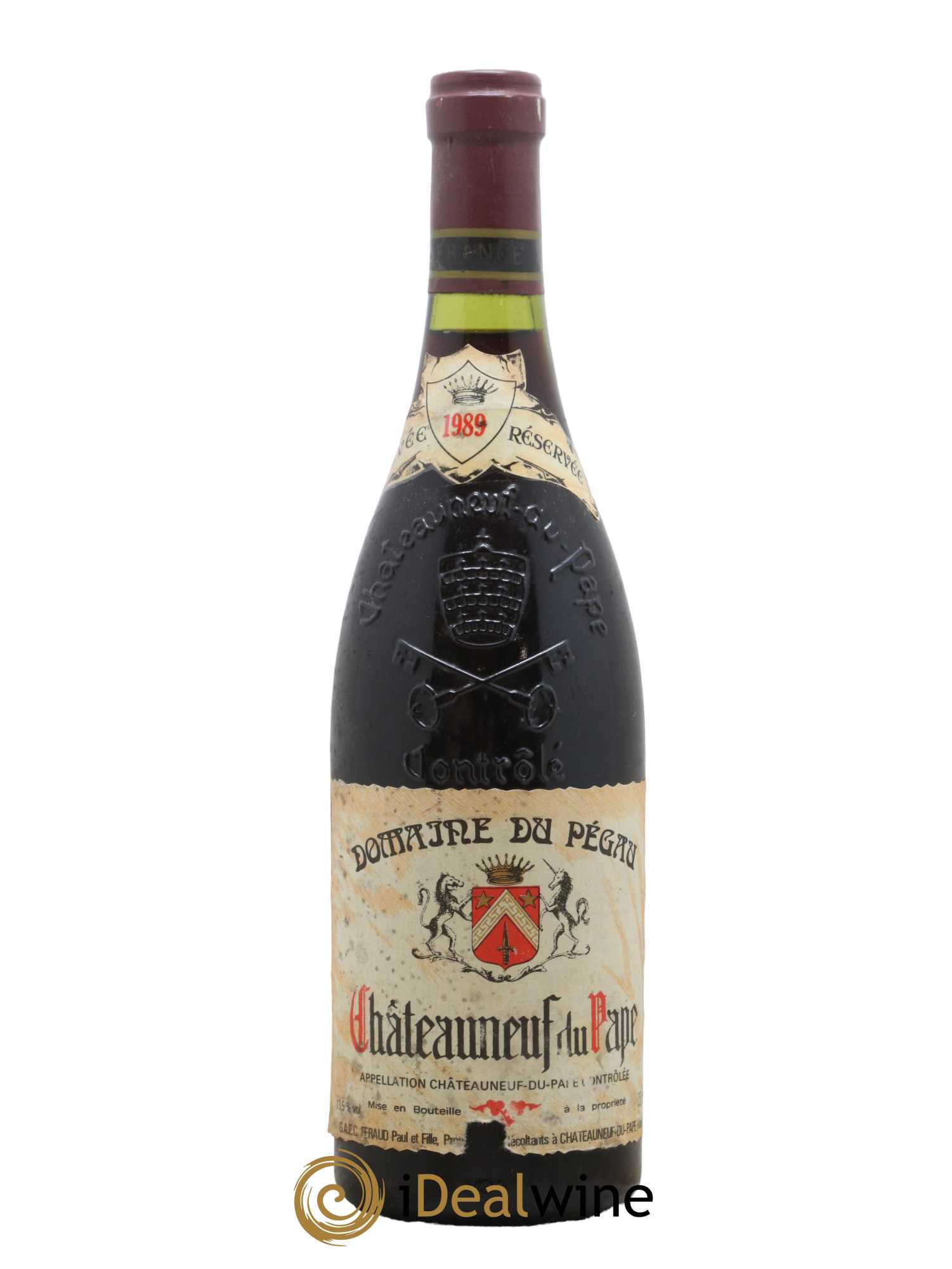 Châteauneuf-du-Pape Domaine du Pégau Cuvée Réservée Paul et Laurence Féraud 1989 - Lot de 1 bouteille - 0