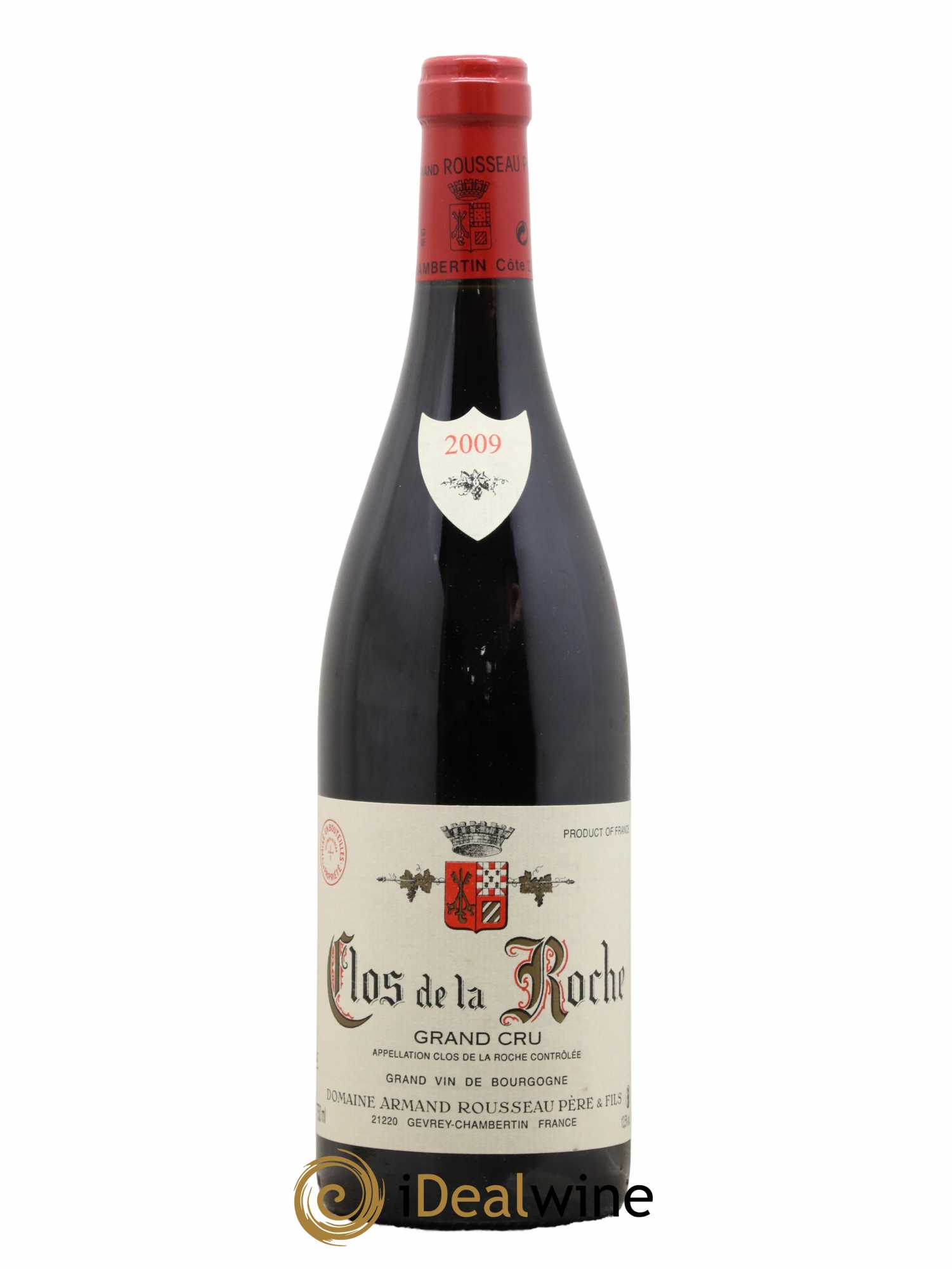 Clos de la Roche Grand Cru Armand Rousseau (Domaine) 2009 - Lot de 1 bouteille - 0