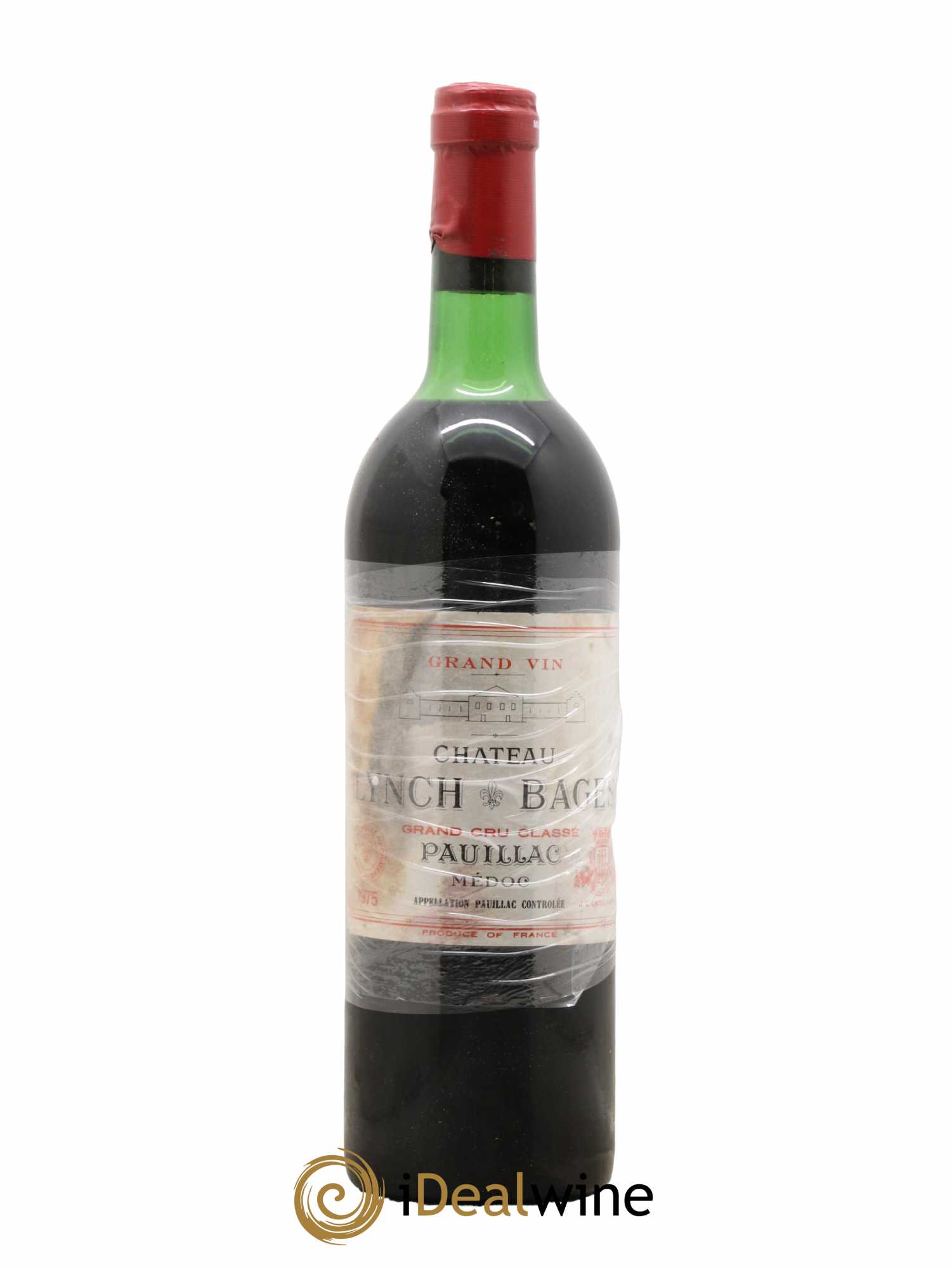 Château Lynch Bages 5ème Grand Cru Classé 1975 - Lot de 1 bouteille - 0