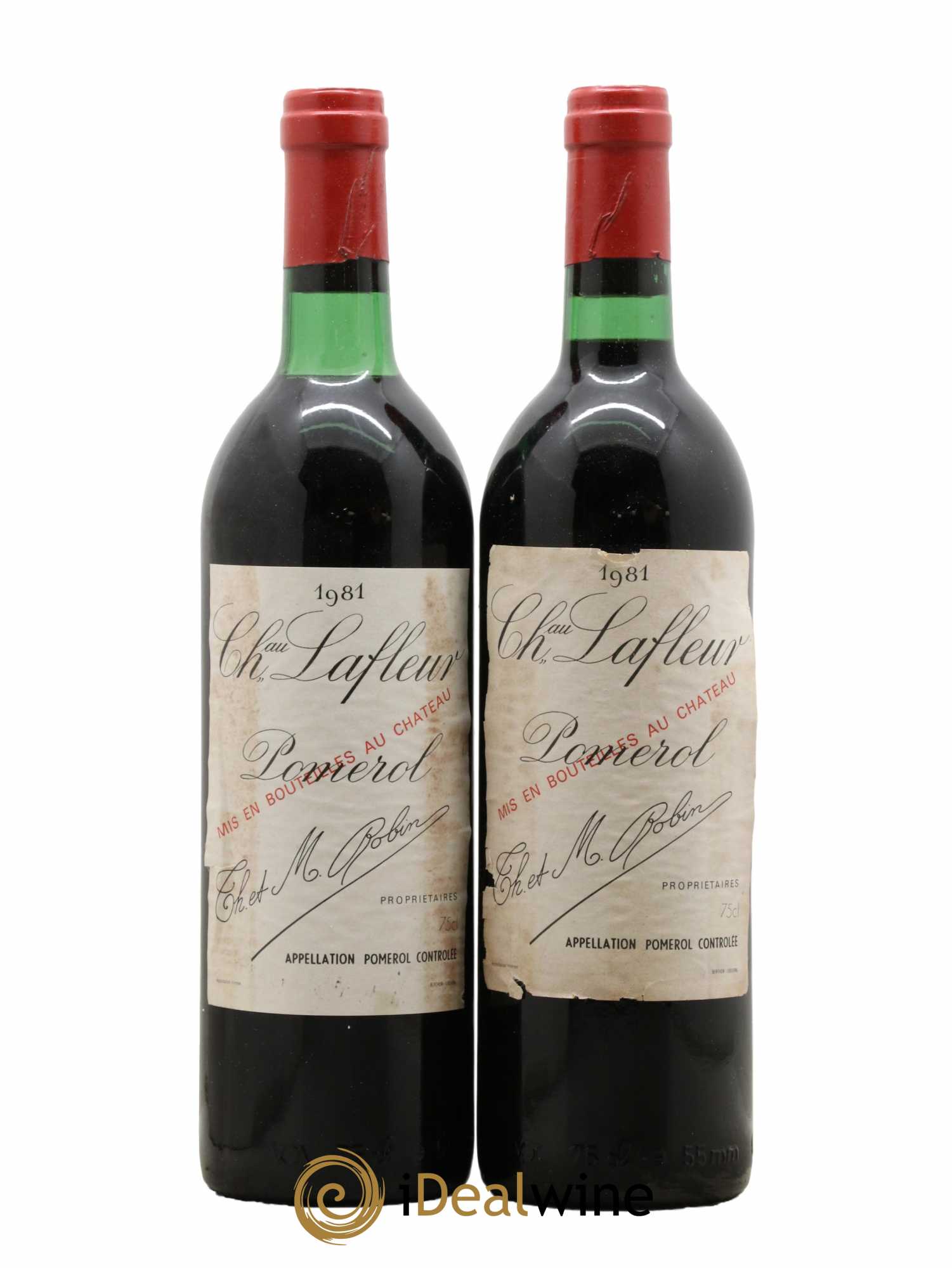 Château Lafleur 1981 - Lot de 2 bouteilles - 0