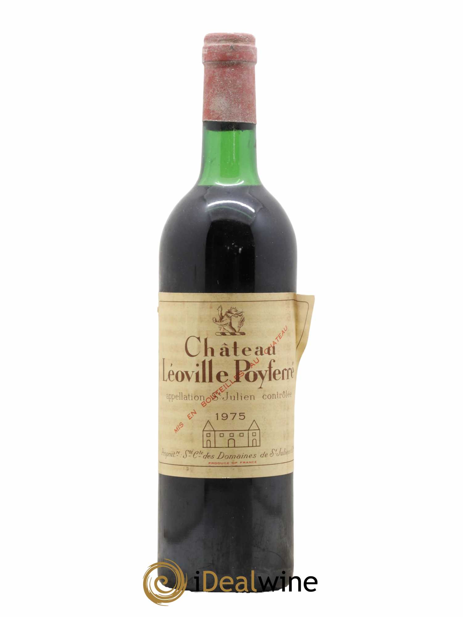 Château Léoville Poyferré 2ème Grand Cru Classé 1975 - Lot de 1 bouteille - 0