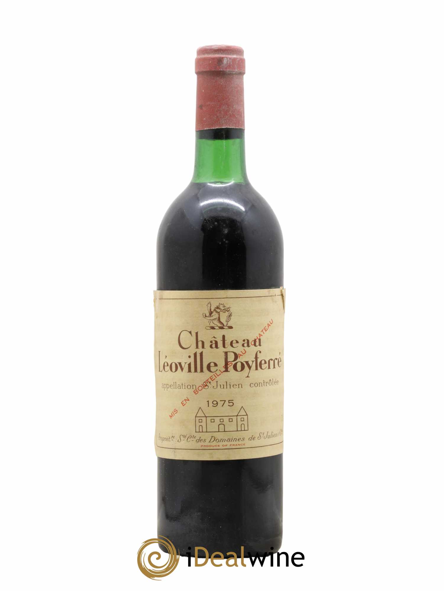 Château Léoville Poyferré 2ème Grand Cru Classé 1975 - Lot de 1 bouteille - 0