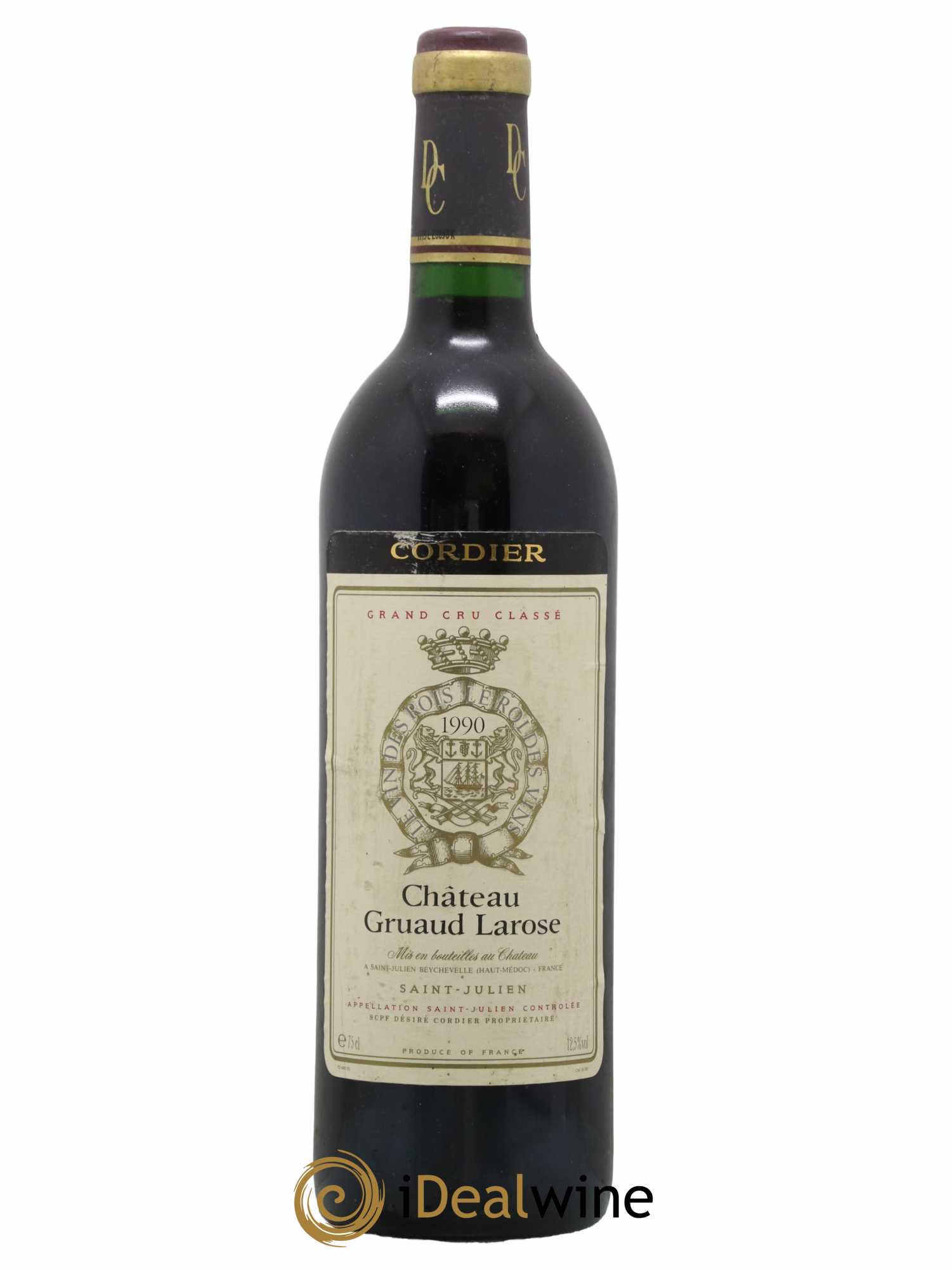 Château Gruaud Larose 2ème Grand Cru Classé 1990 - Lot de 1 bouteille - 0
