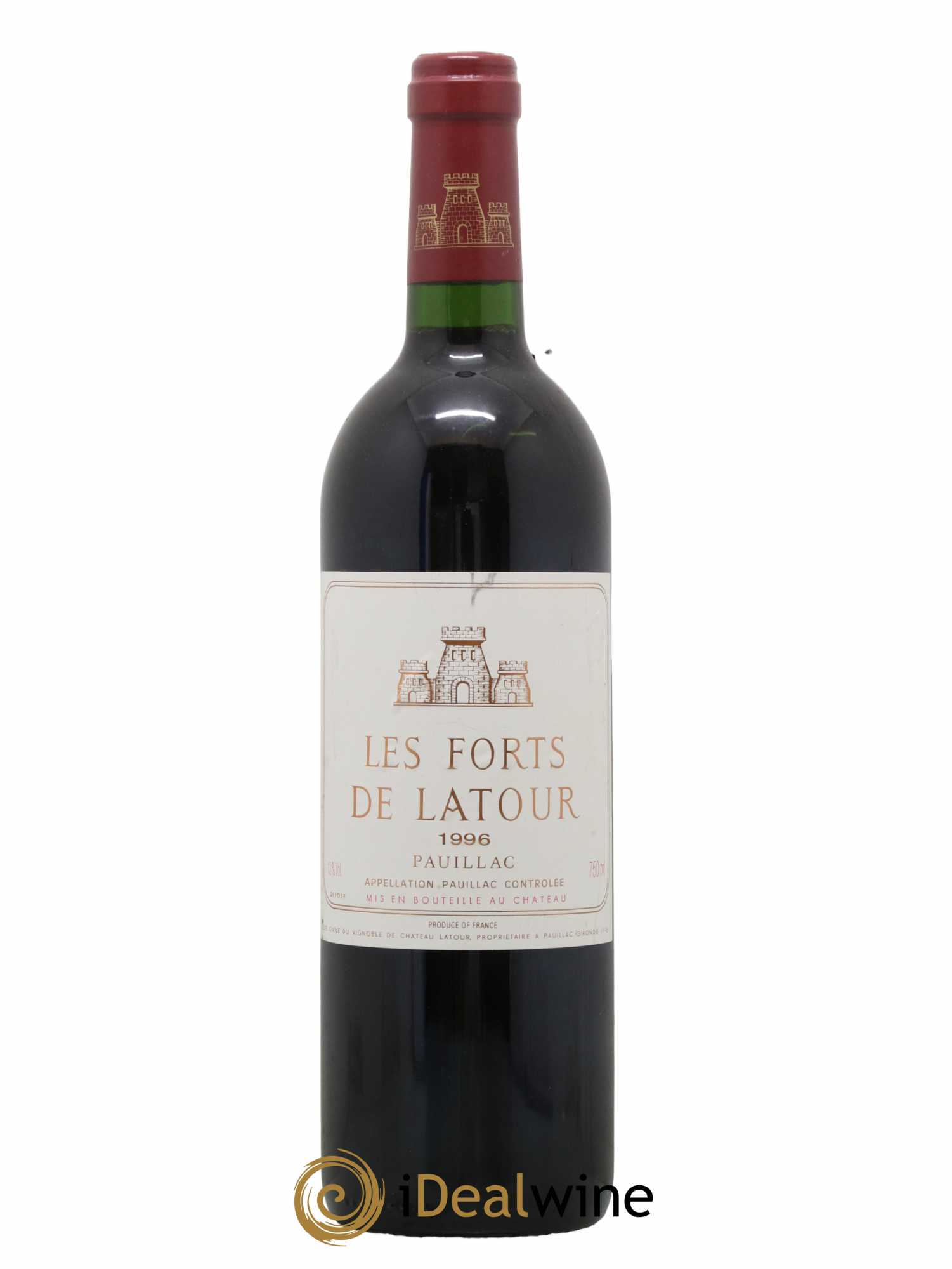 Les Forts de Latour Second Vin 1996 - Lot de 1 bouteille - 0