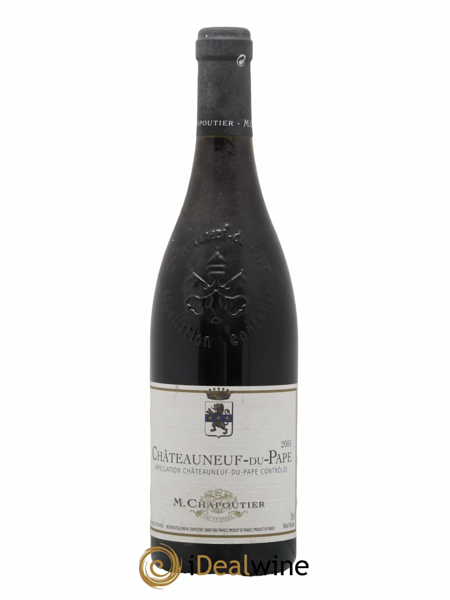 Châteauneuf-du-Pape Domaine Chapoutier 2005 - Lot de 1 bouteille - 0