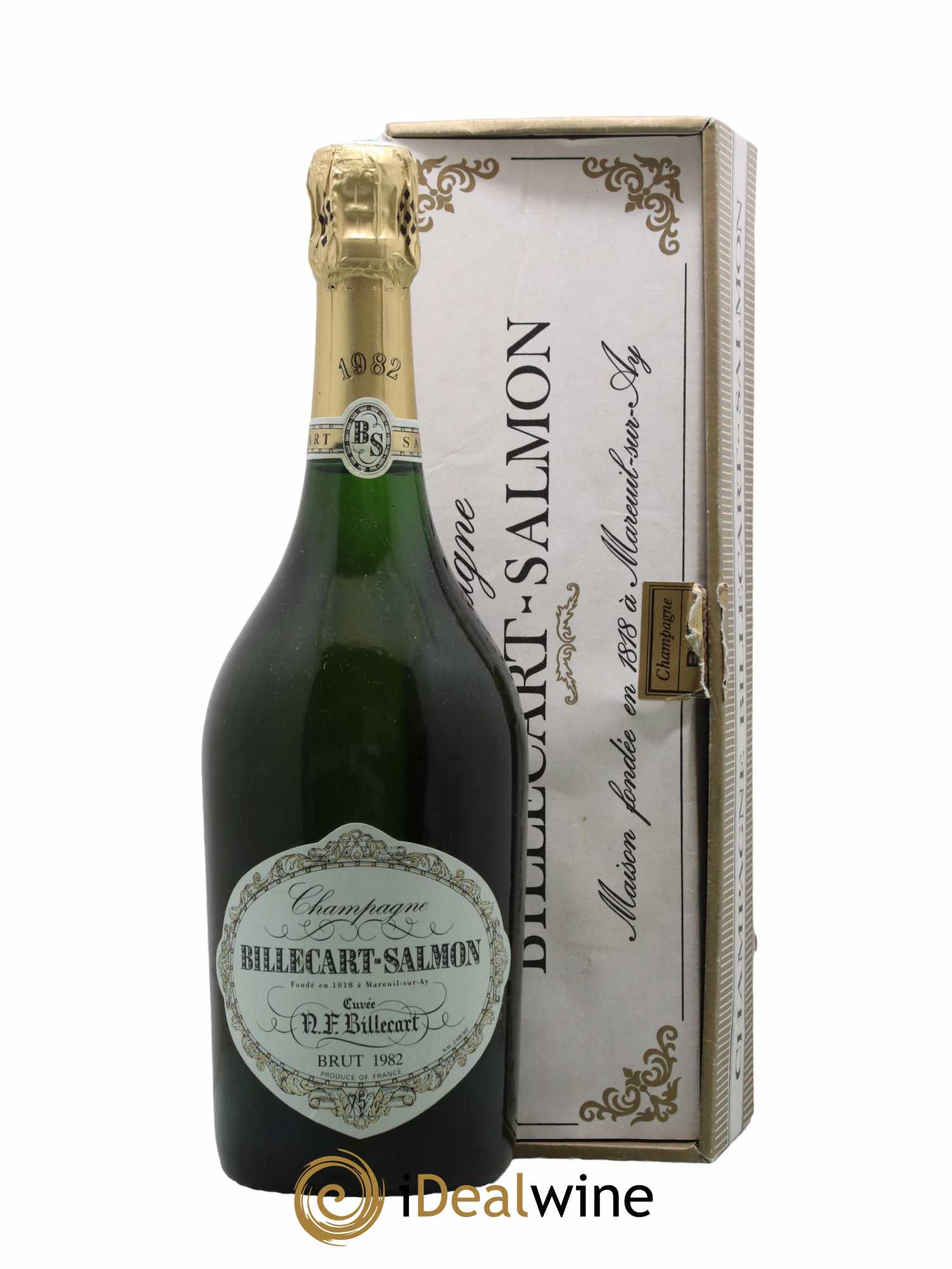 Brut Nicolas François Billecart Billecart-Salmon 1982 - Lot de 1 bouteille - 0
