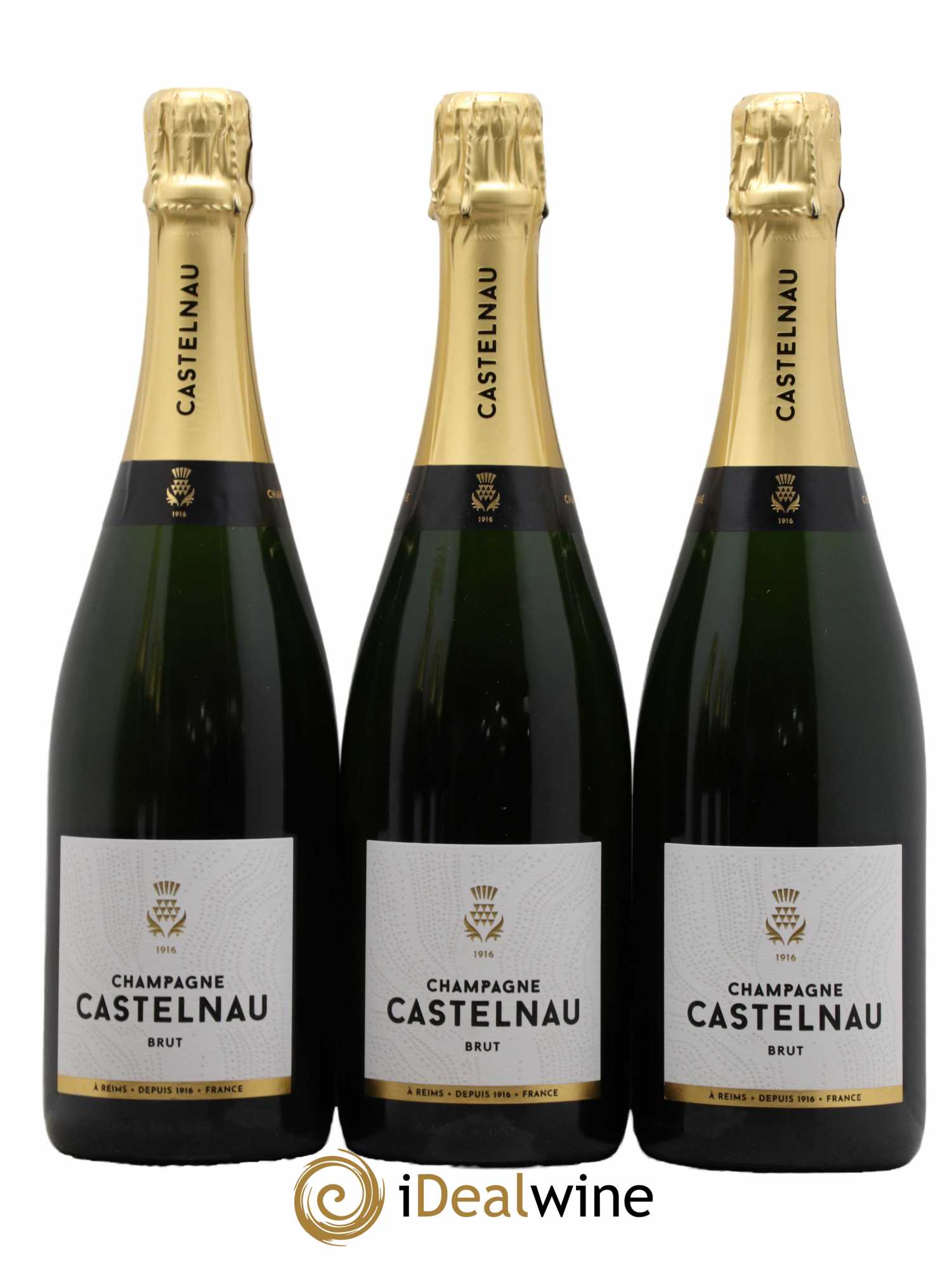 Champagne Brut Réserve Maison Castelnau - Lot de 6 bouteilles - 2