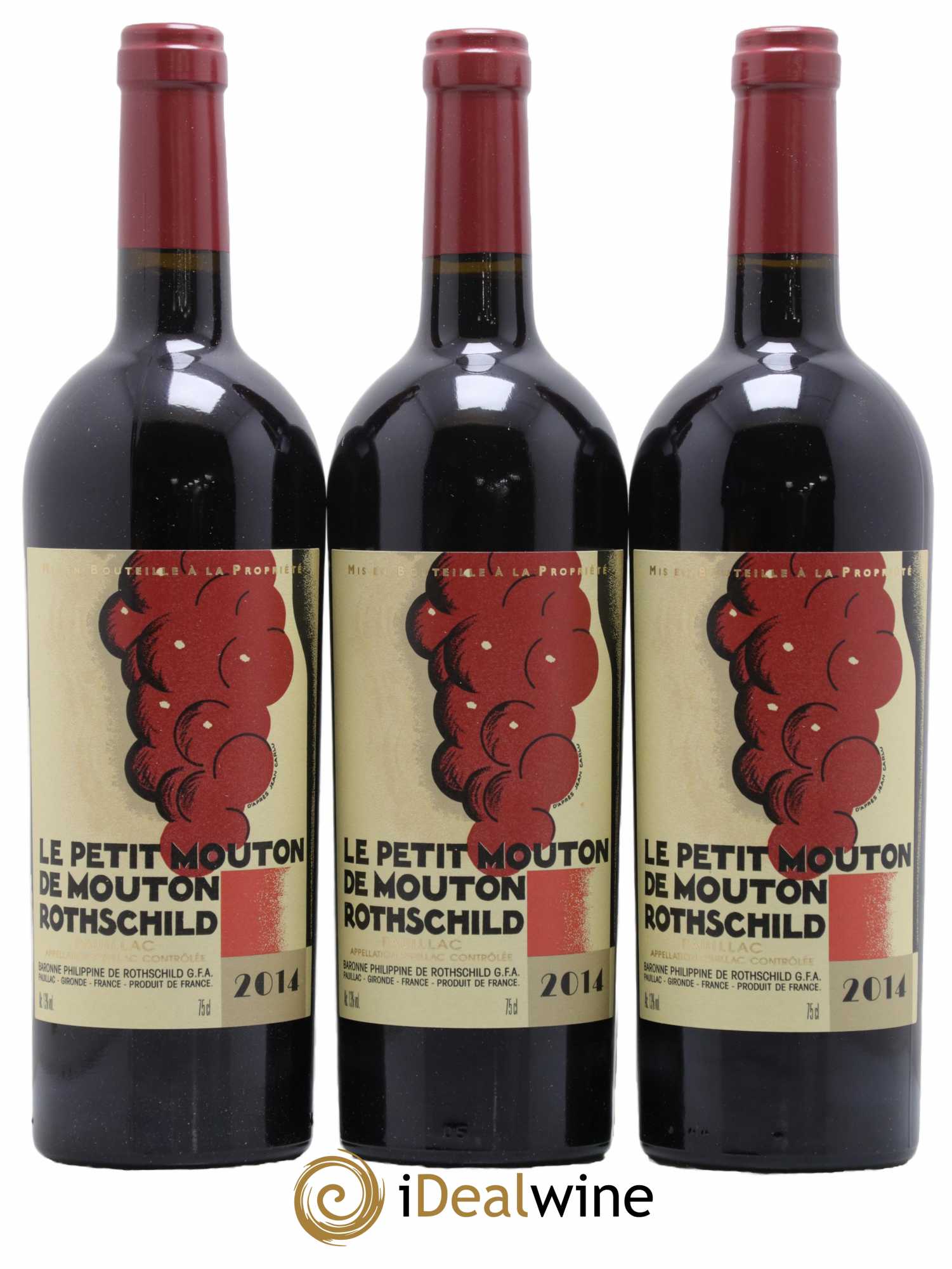 Petit Mouton Second Vin 2014 - Lot de 6 bouteilles - 3