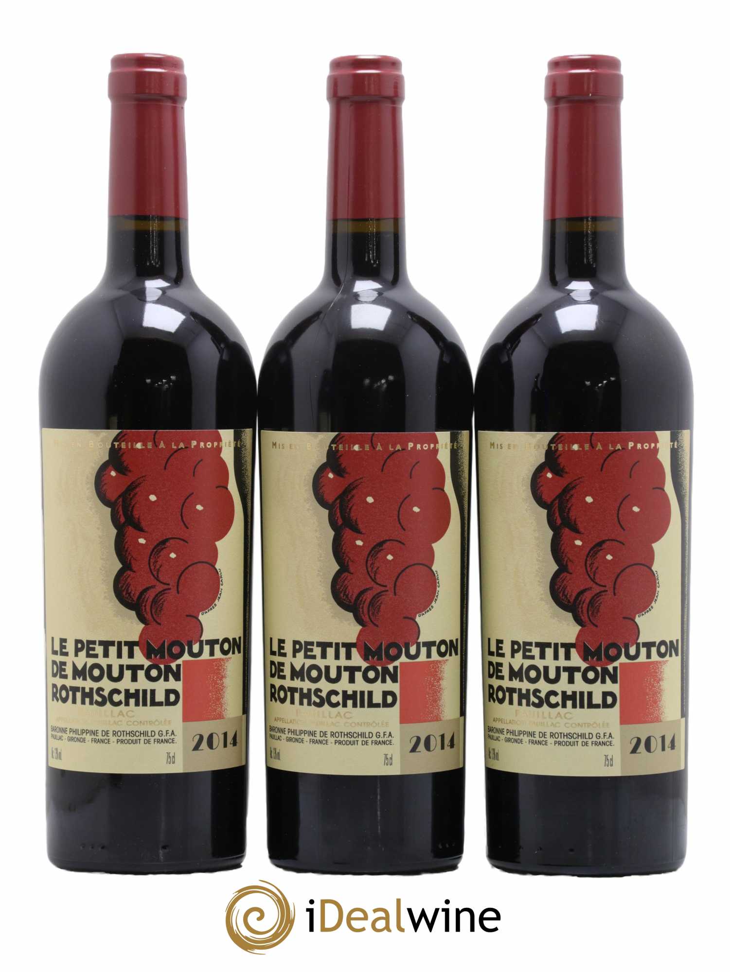Petit Mouton Second Vin 2014 - Lot de 6 bouteilles - 3