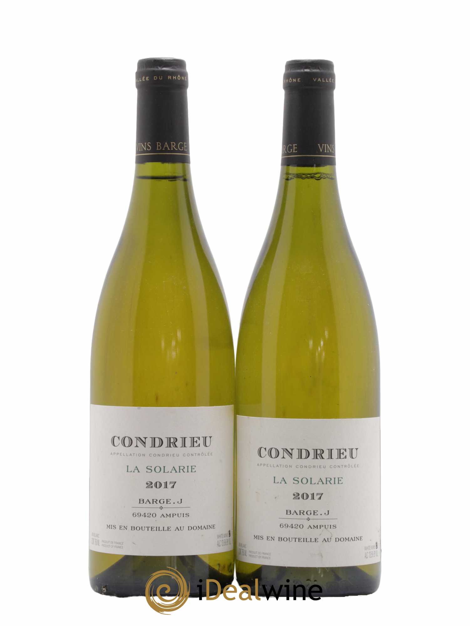 Condrieu La Solarie Domaine Barge 2017 - Lot de 2 bouteilles - 0