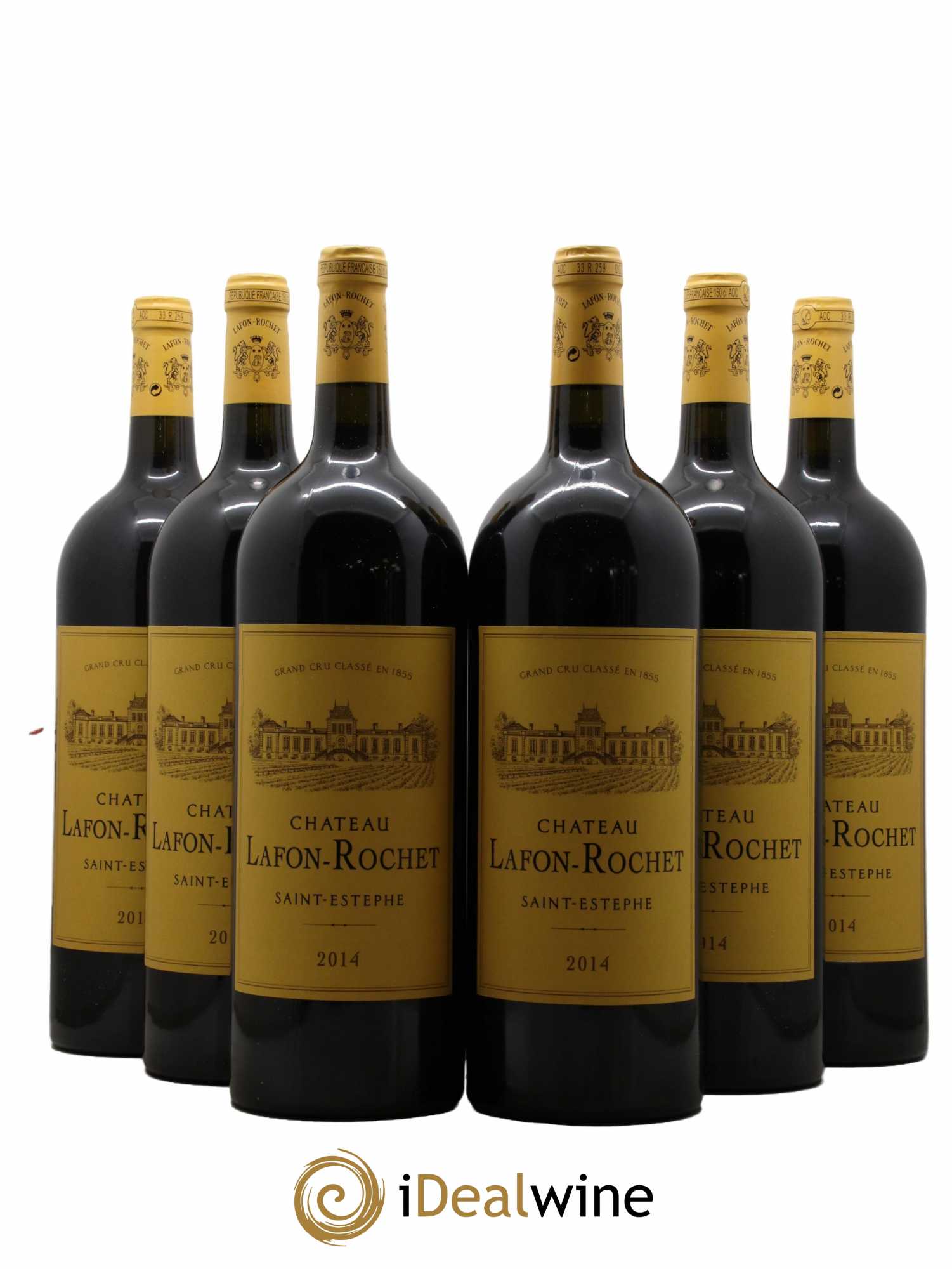 Château Lafon Rochet 4ème Grand Cru Classé 2014 - Lot de 6 magnums - 0
