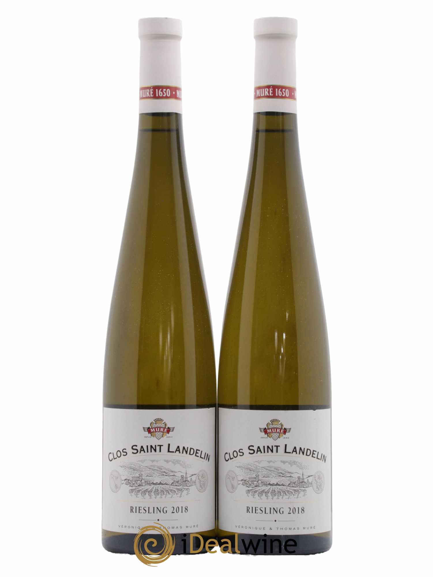 Riesling Clos Saint Landelin Véronique & Thomas Muré 2018 - Lot de 2 bouteilles - 0