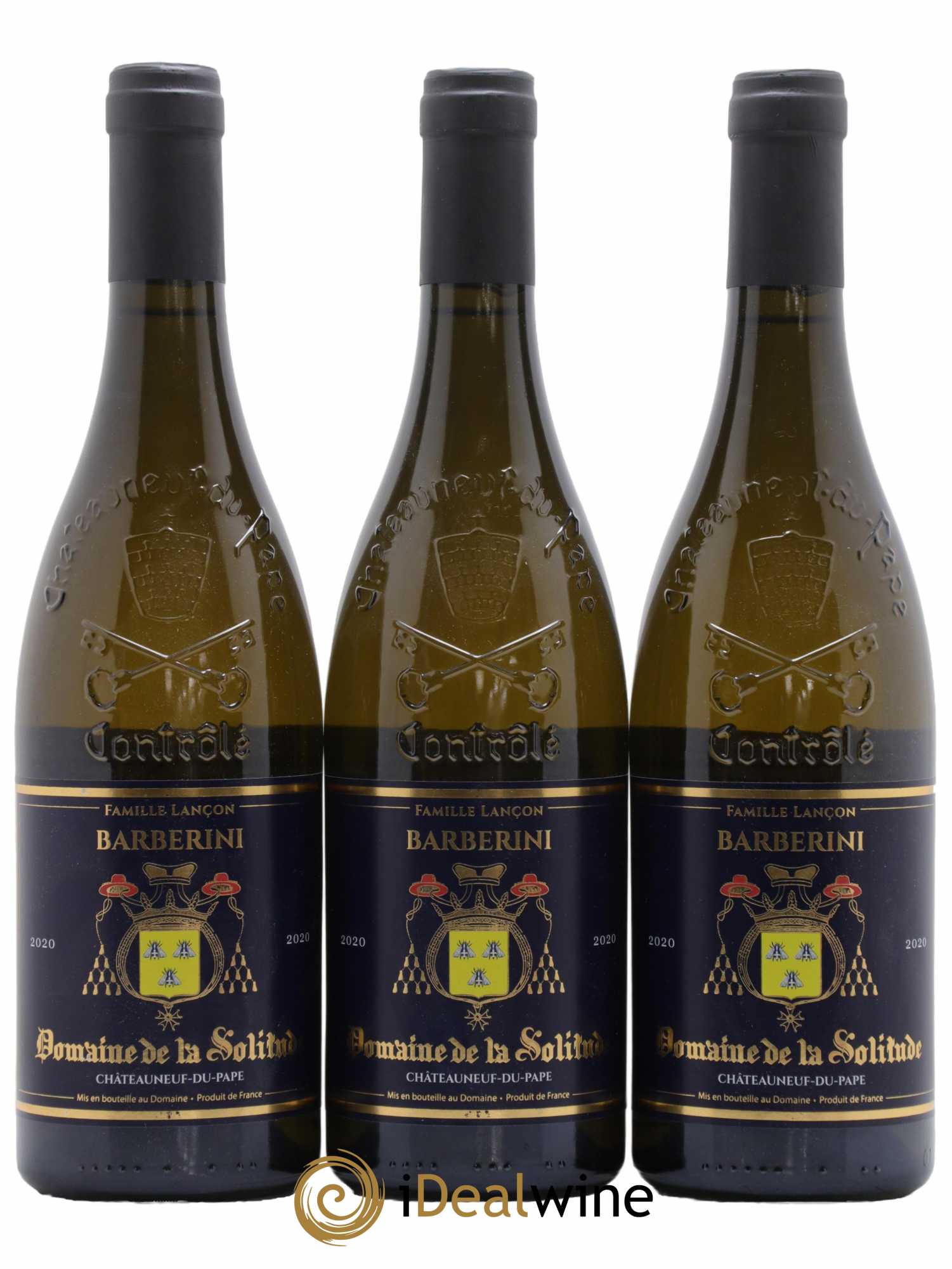 Châteauneuf-du-Pape Barberini Domaine De La Solitude 2020 - Lot de 3 bouteilles - 0