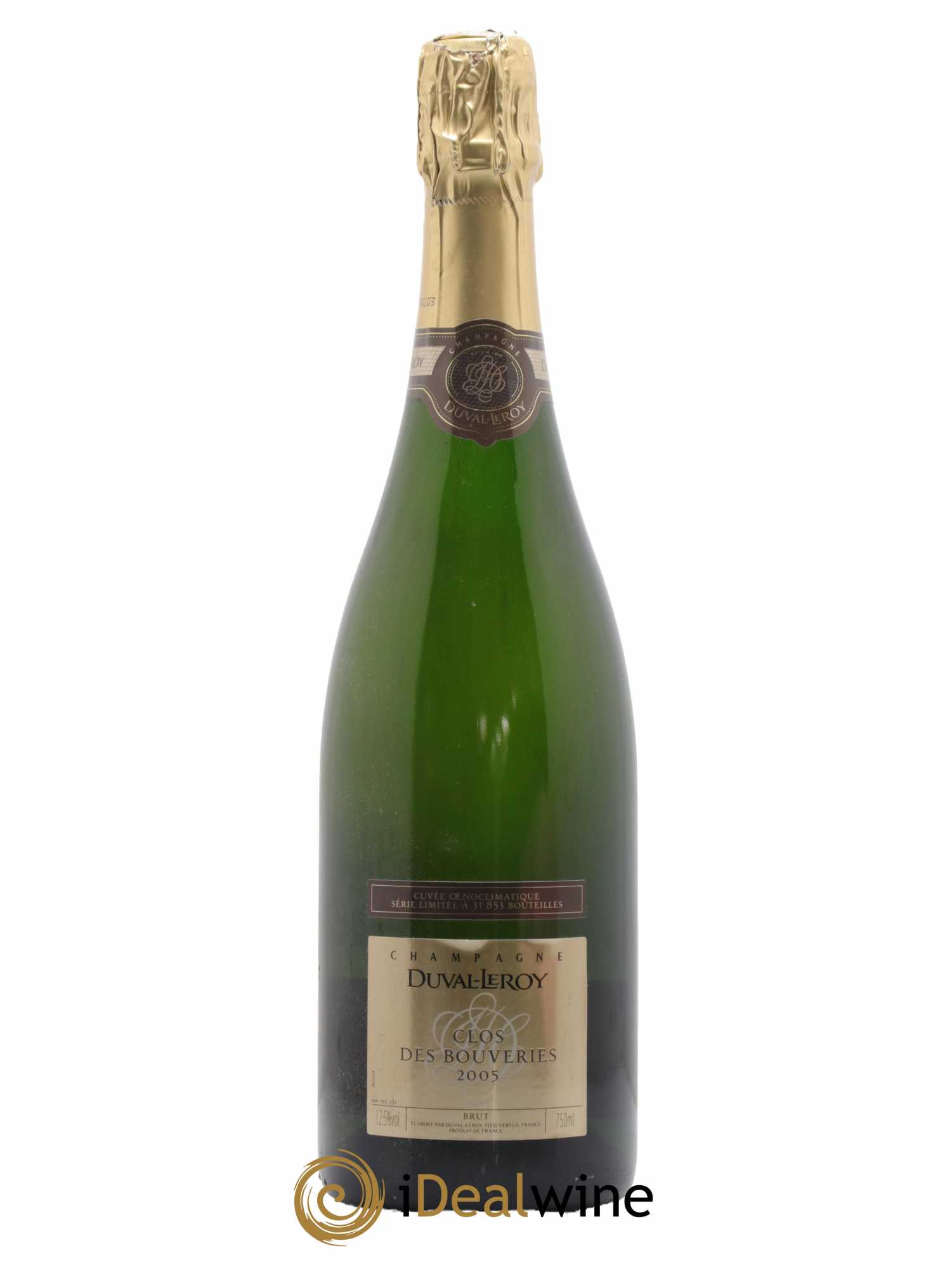 Clos des Bouveries Duval-Leroy 2005 - Lot de 1 bouteille - 0