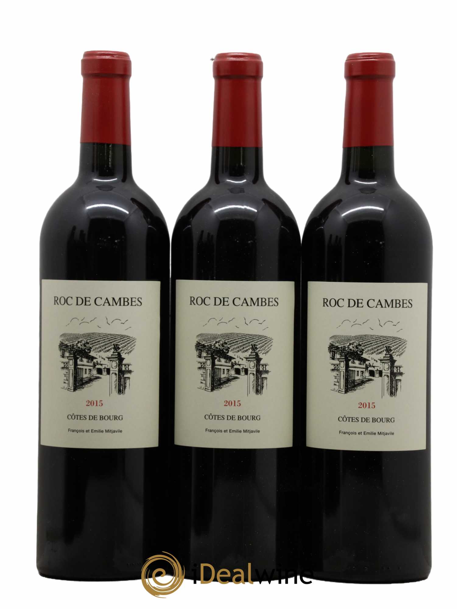 Roc de Cambes 2015 - Posten von 6 Flaschen - 1