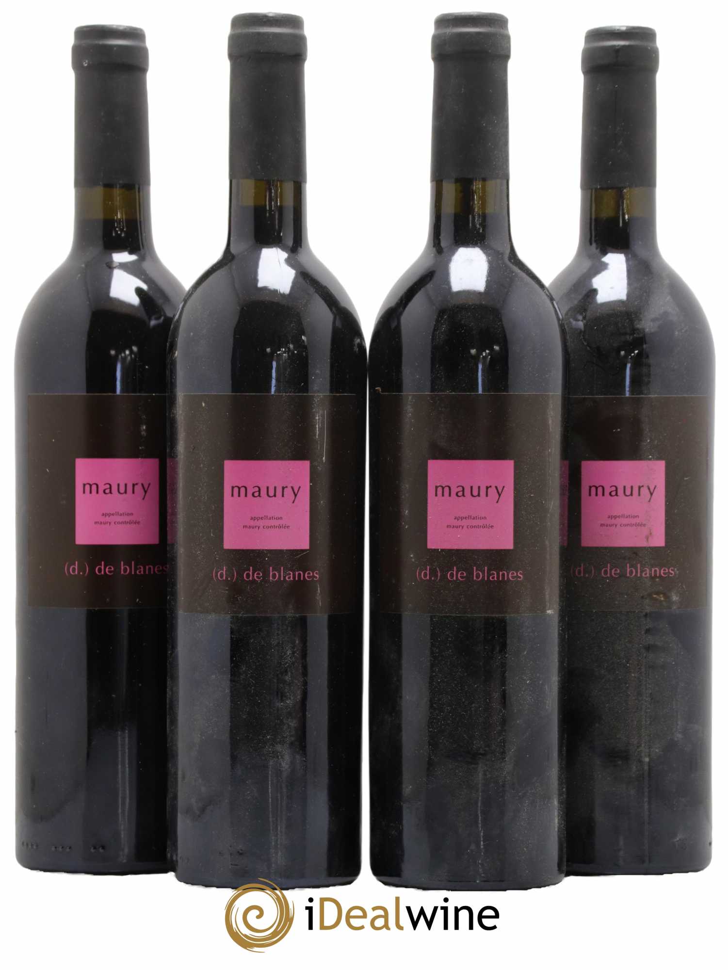 Maury Vin Doux Naturel De Blanes 2006 - Lot de 4 bouteilles - 0