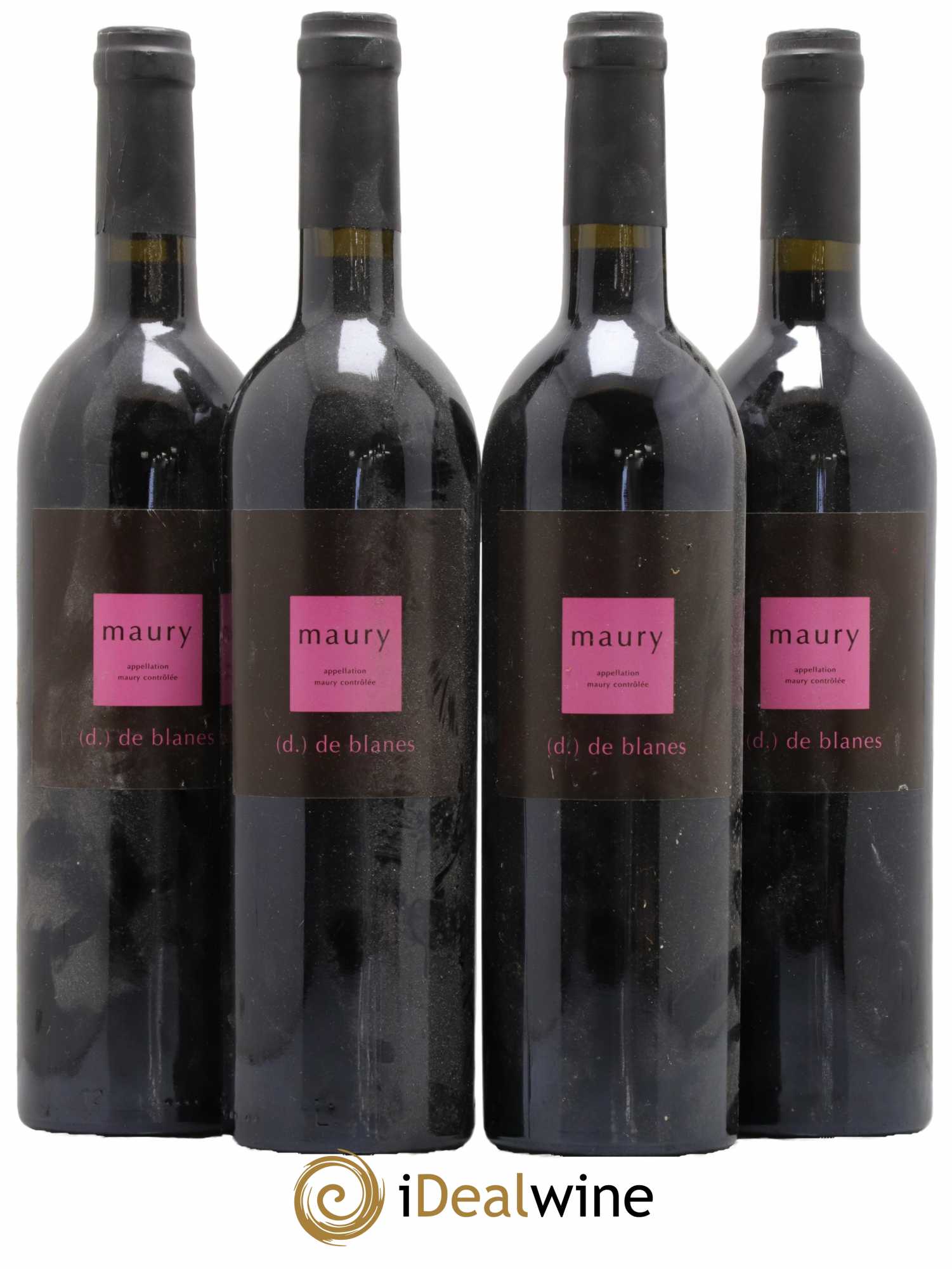 Maury Vin Doux Naturel De Blanes 2006 - Lot de 4 bouteilles - 0