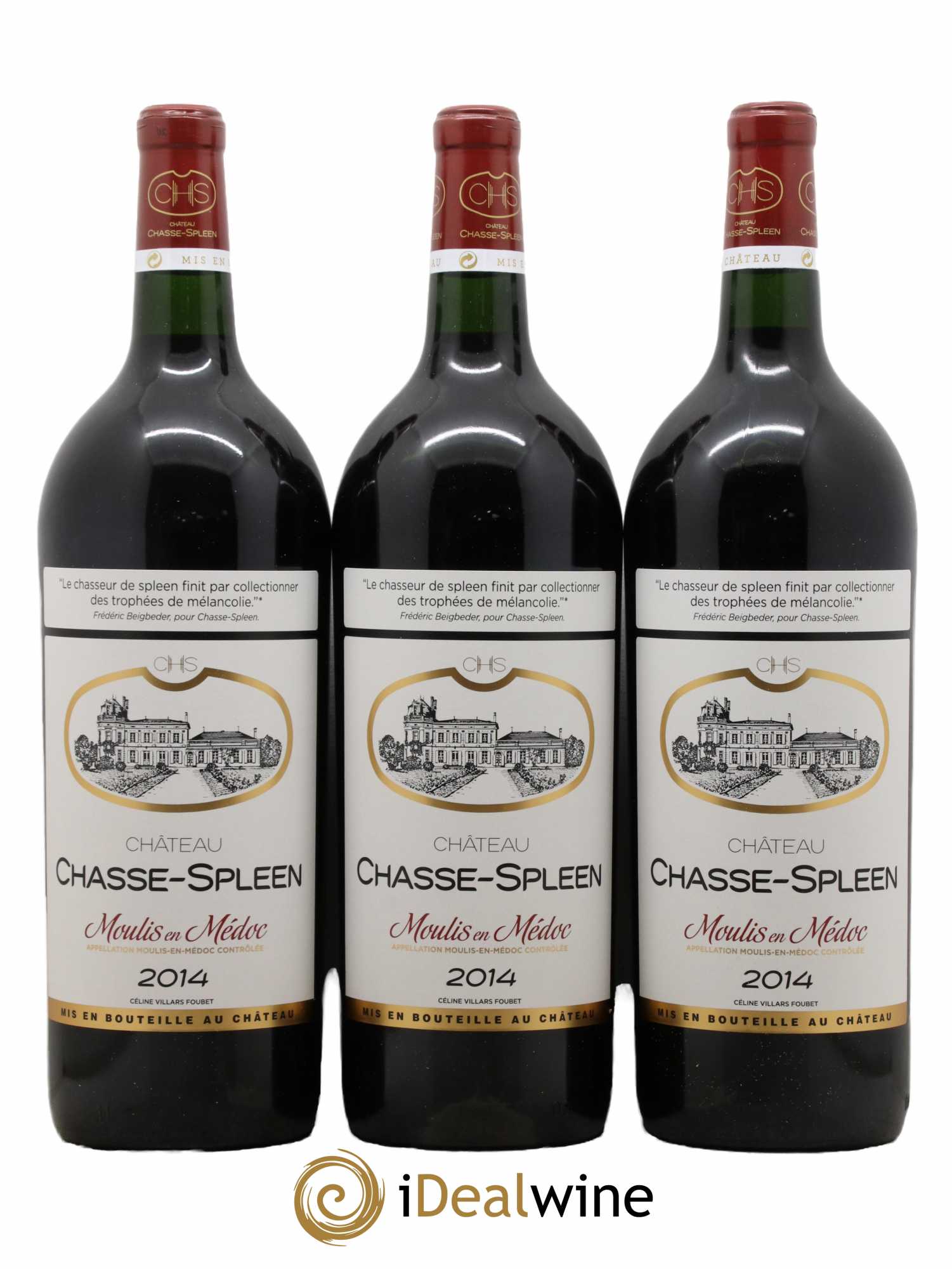 Château Chasse Spleen 2014 - Lot de 6 magnums - 2