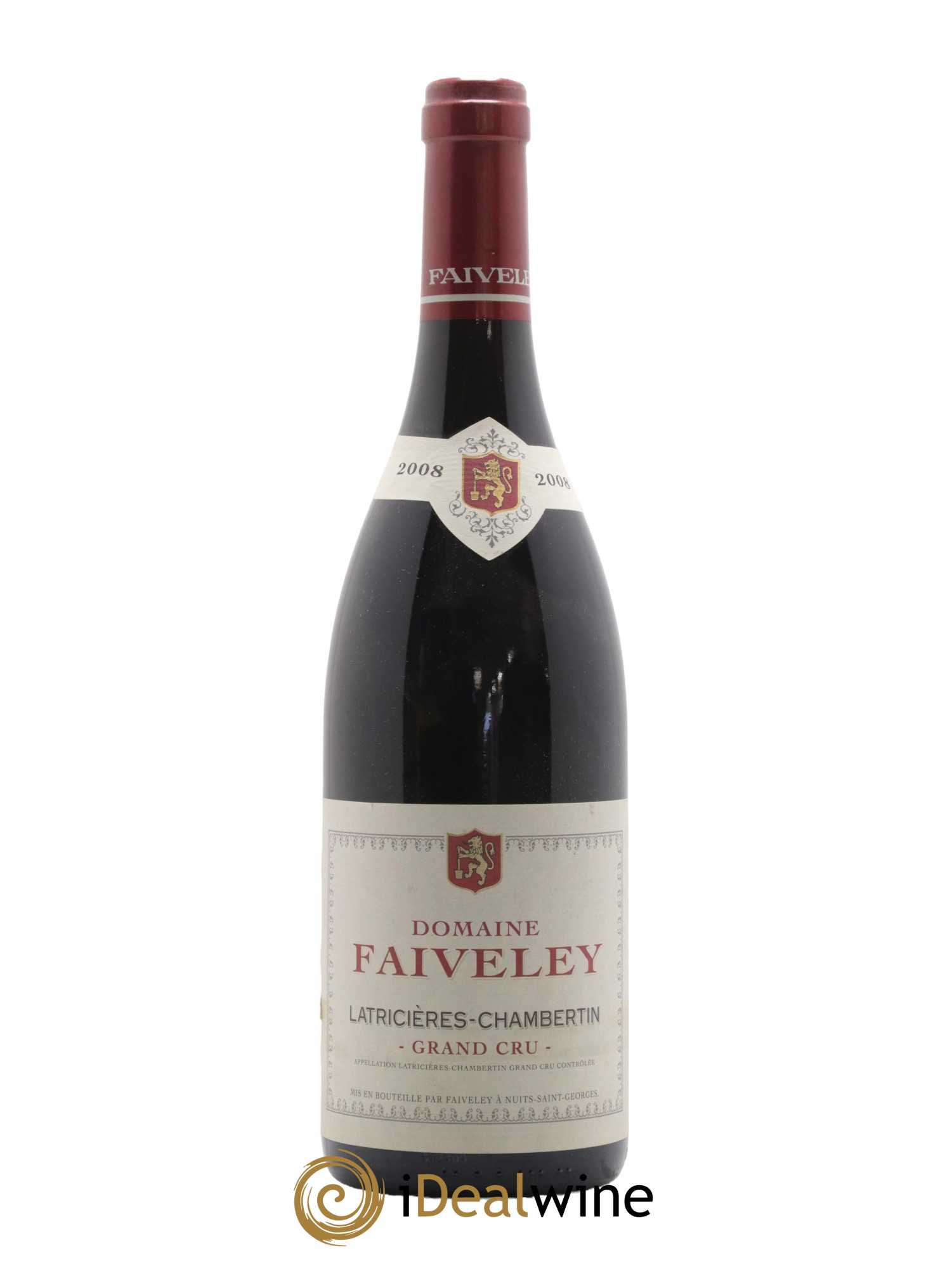 Latricières-Chambertin Grand Cru Faiveley 2008 - Lot de 1 bouteille - 0