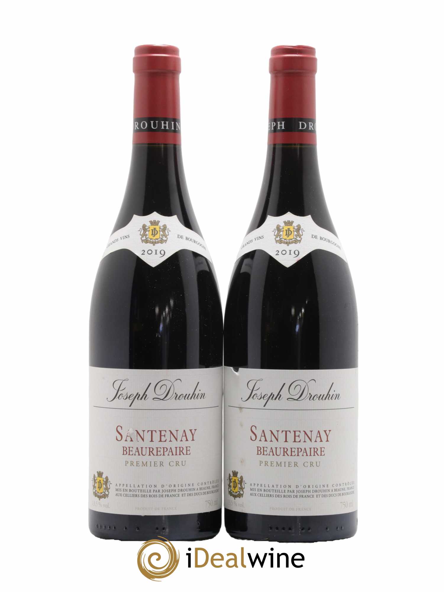 Santenay 1er Cru Beaurepaire Domaine Joseph Drouhin 2019 - Lot de 2 bouteilles - 0