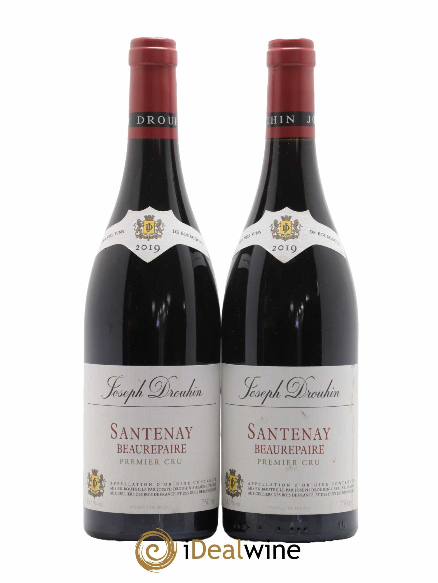Santenay 1er Cru Beaurepaire Domaine Joseph Drouhin 2019 - Lot de 2 bouteilles - 0
