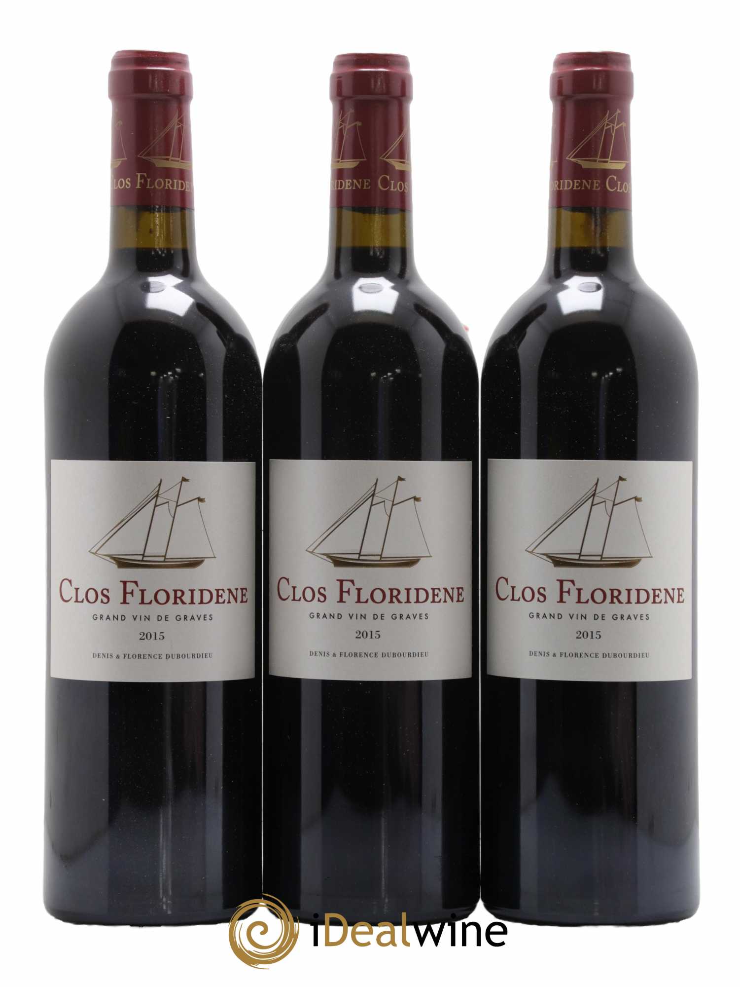 Clos Floridène  2015 - Lot de 12 bouteilles - 1