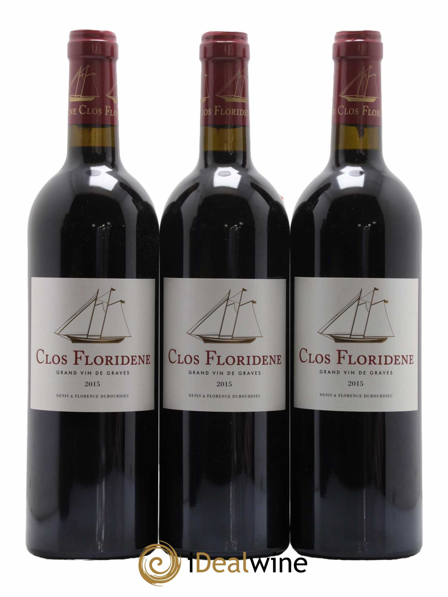 Clos Floridène  2015 - Lot de 12 bouteilles - 2