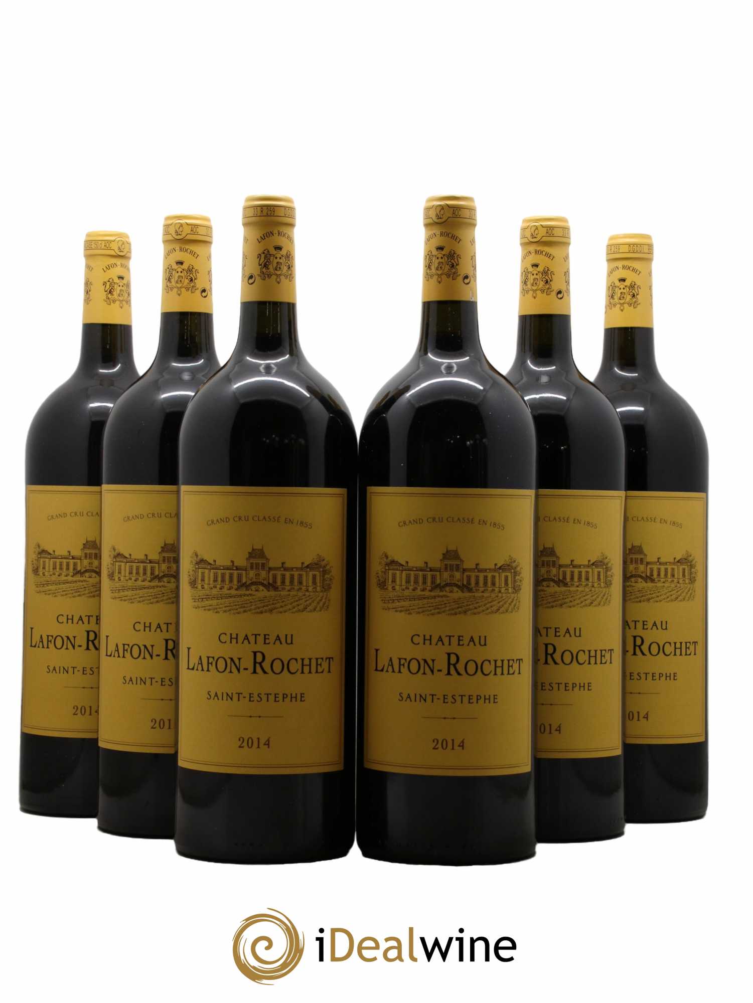 Château Lafon Rochet 4ème Grand Cru Classé 2014 - Lot de 6 magnums - 0