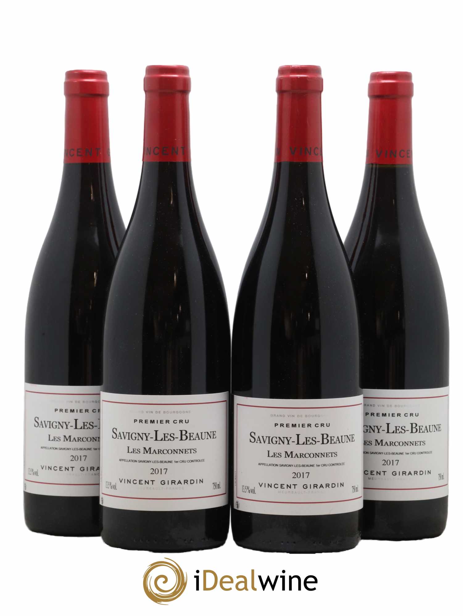 Savigny-lès-Beaune 1er Cru Les Marconnets Vincent Girardin (Domaine) 2017 - Lot de 4 bouteilles - 0
