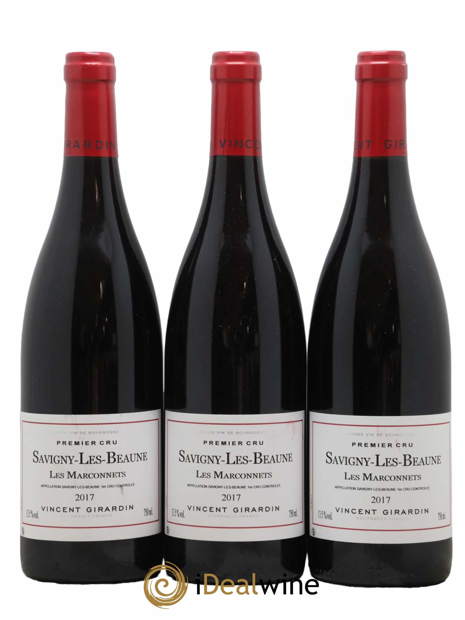 Savigny-lès-Beaune 1er Cru Les Marconnets Vincent Girardin (Domaine) 2017 - Lot de 3 bouteilles - 0