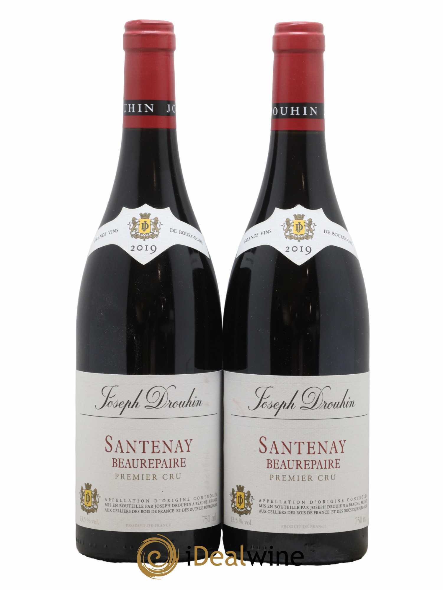 Santenay 1er Cru Beaurepaire Domaine Drouhin 2019 - Lot de 2 bouteilles - 0