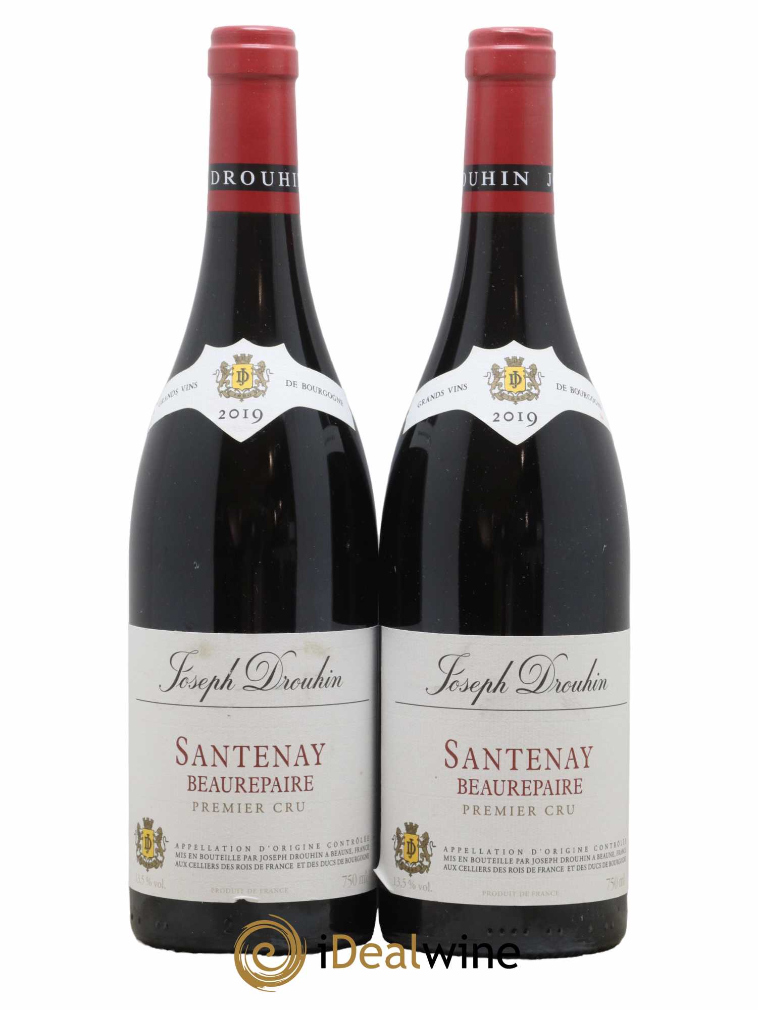 Santenay 1er Cru Beaurepaire Domaine Drouhin 2019 - Lot de 2 bouteilles - 0