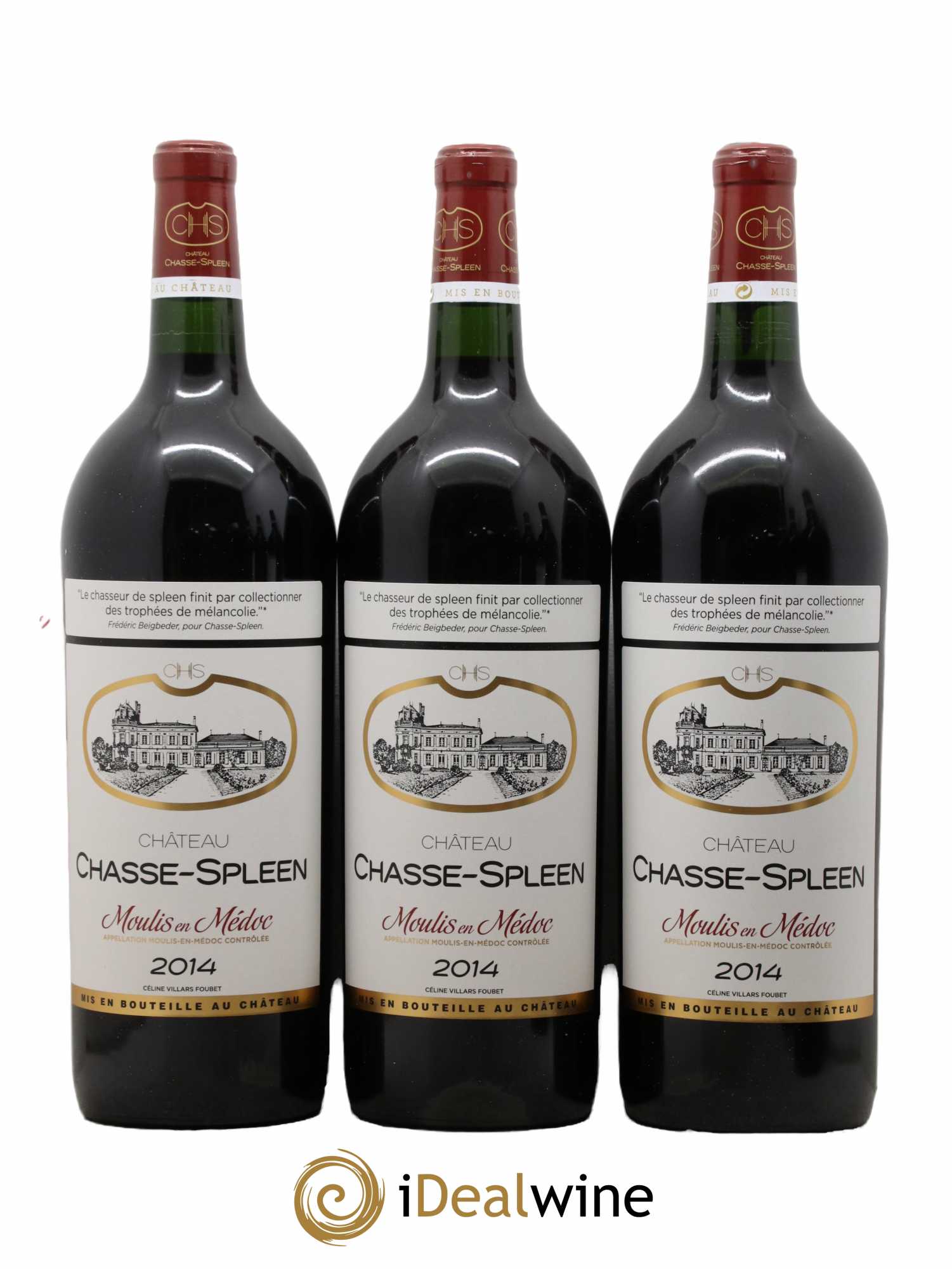 Château Chasse Spleen 2014 - Lot de 6 magnums - 2