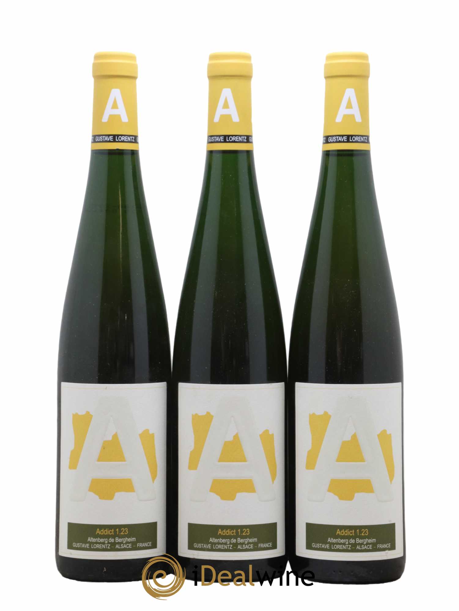 Alsace Grand cru Altenberg de Bergheim Addict 1,23 Domaine Lorentz 2010 - Lot de 3 bouteilles - 0