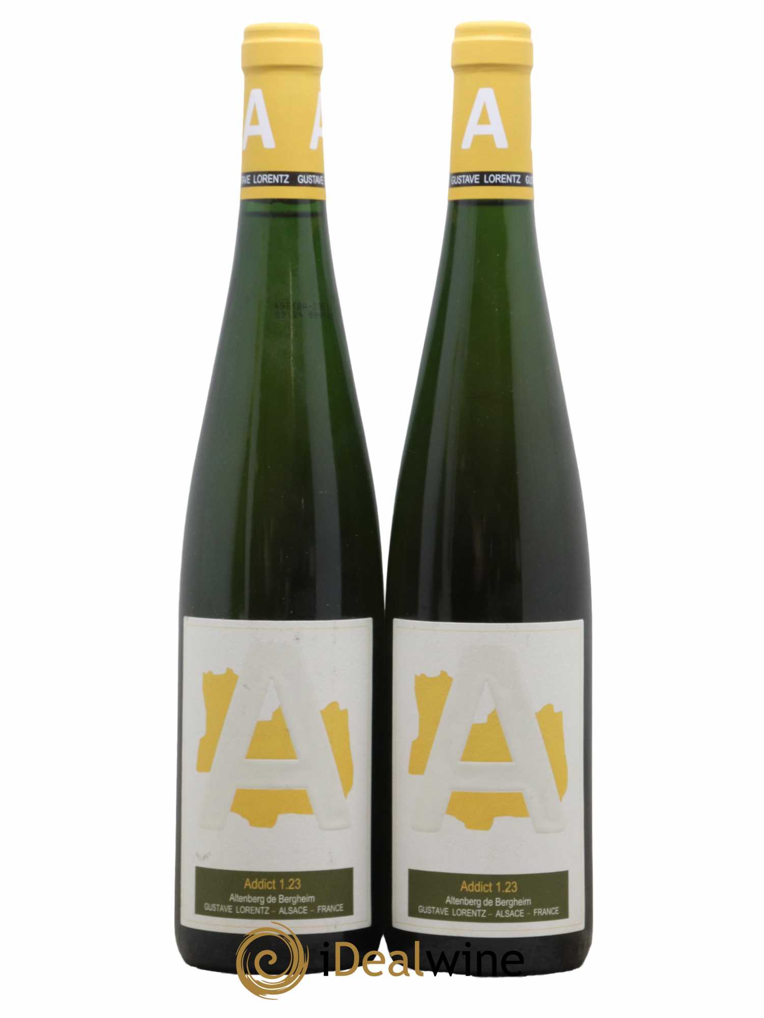 Alsace Grand cru Altenberg de Bergheim Addict 1,23 Domaine Lorentz 2010 - Lot de 2 bouteilles - 0