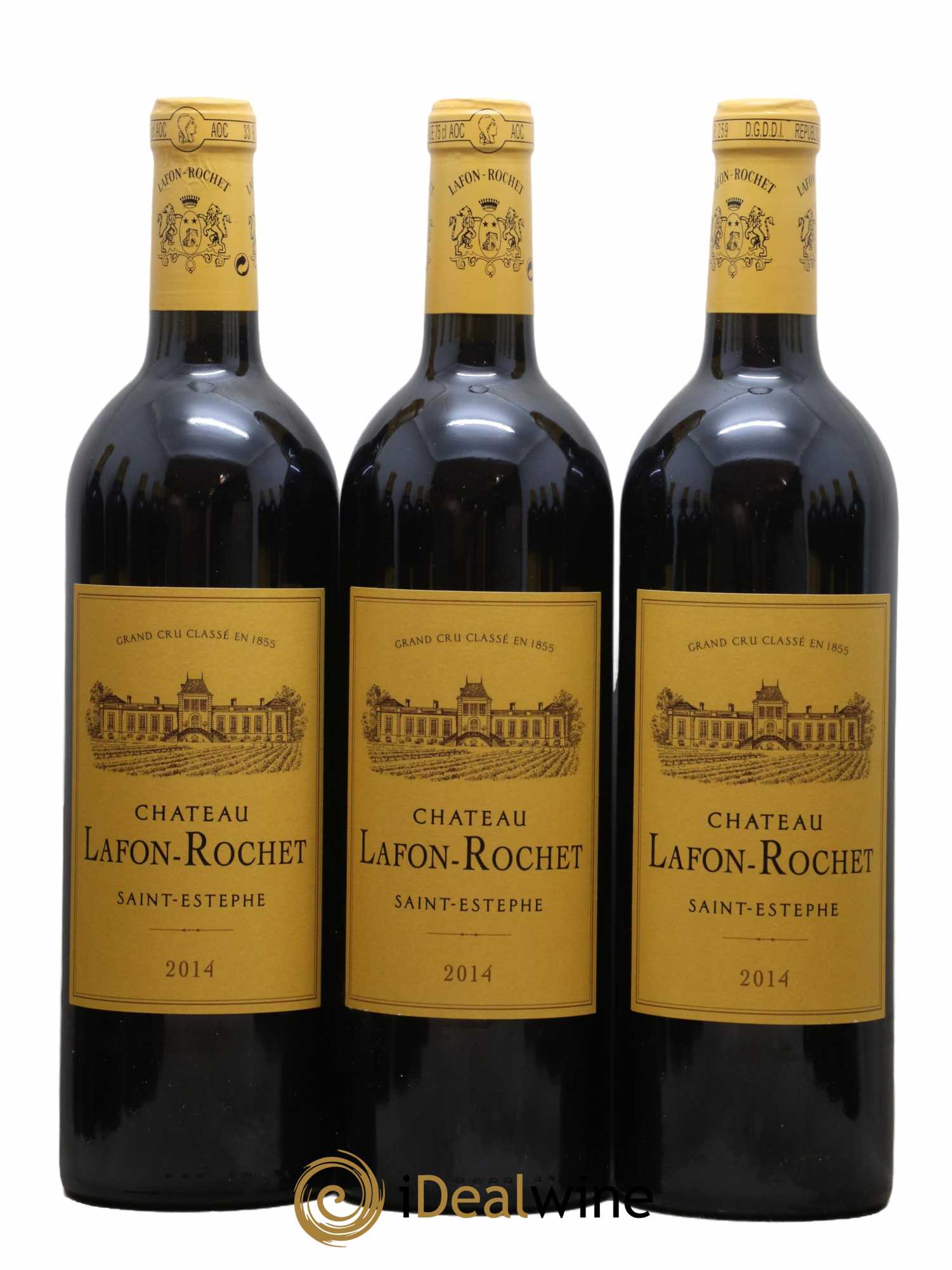 Château Lafon Rochet 4ème Grand Cru Classé  2014 - Lotto di 12 bottiglie - 1
