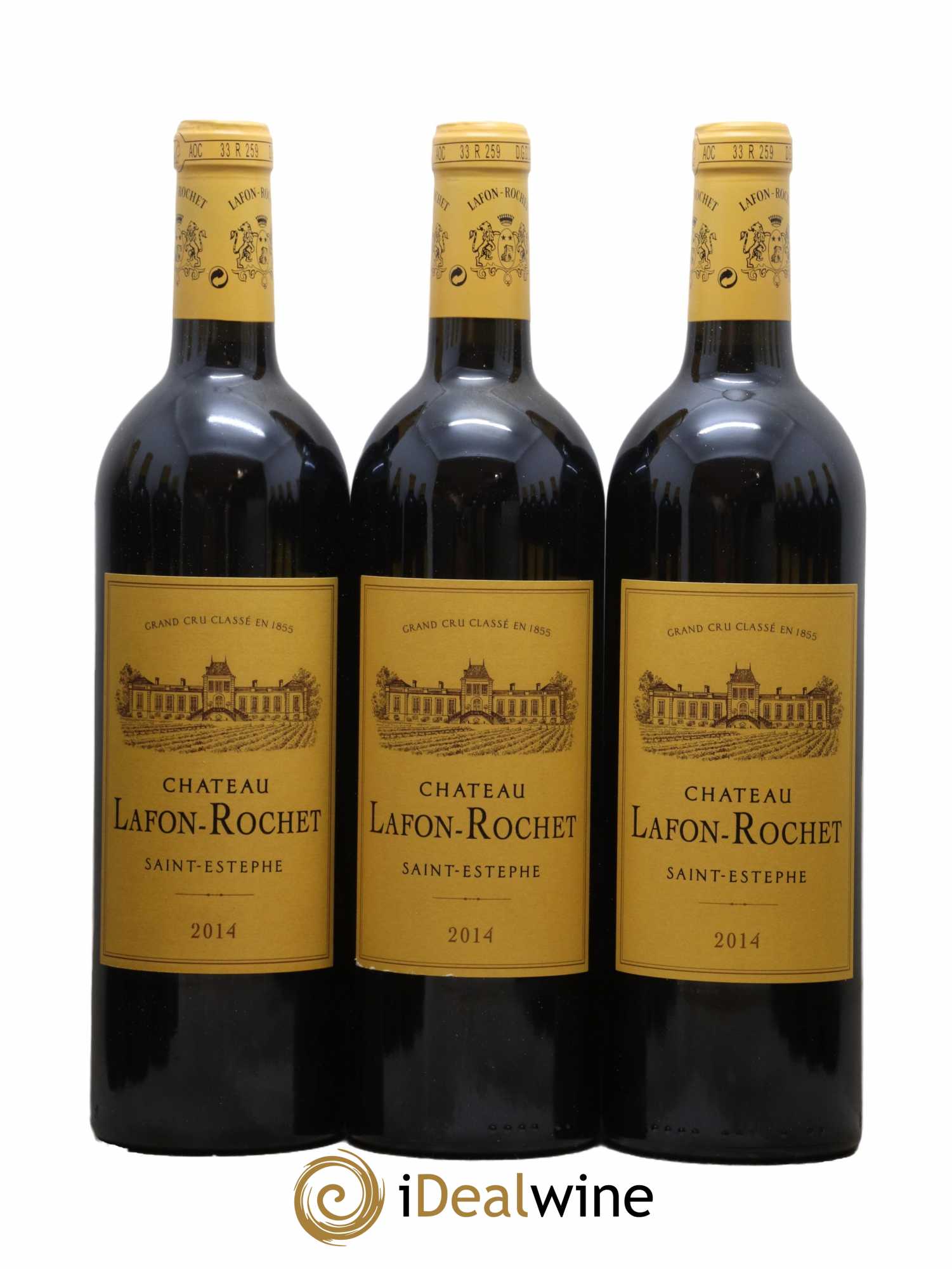 Château Lafon Rochet 4ème Grand Cru Classé 2014 - Lotto di 12 bottiglie - 1