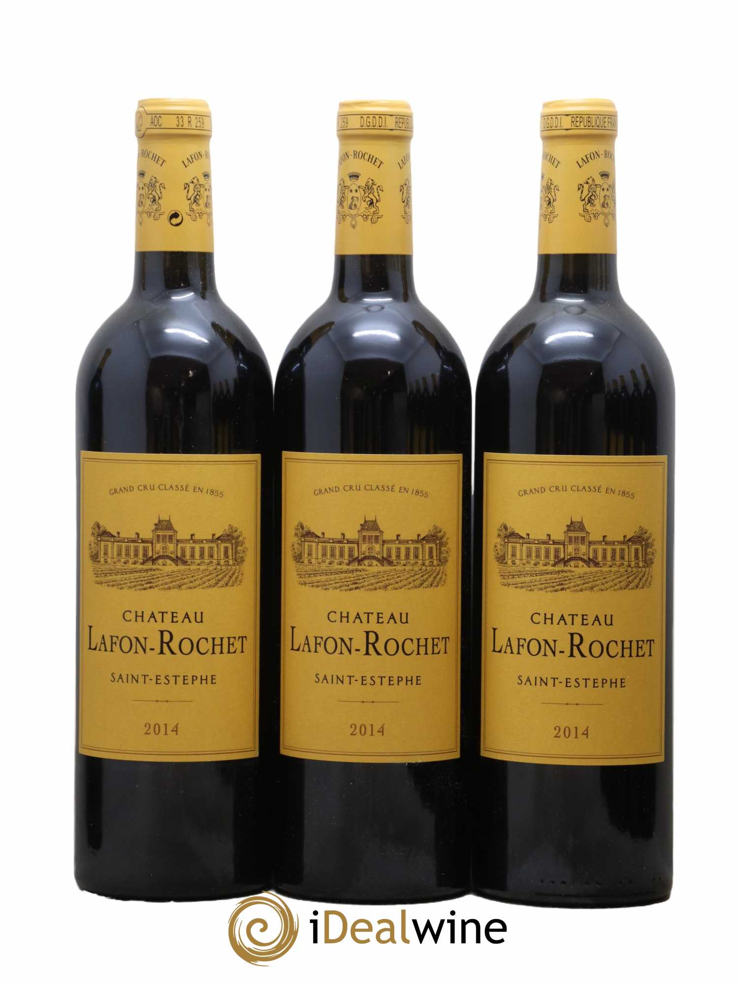 Château Lafon Rochet 4ème Grand Cru Classé 2014 - Lotto di 12 bottiglie - 2